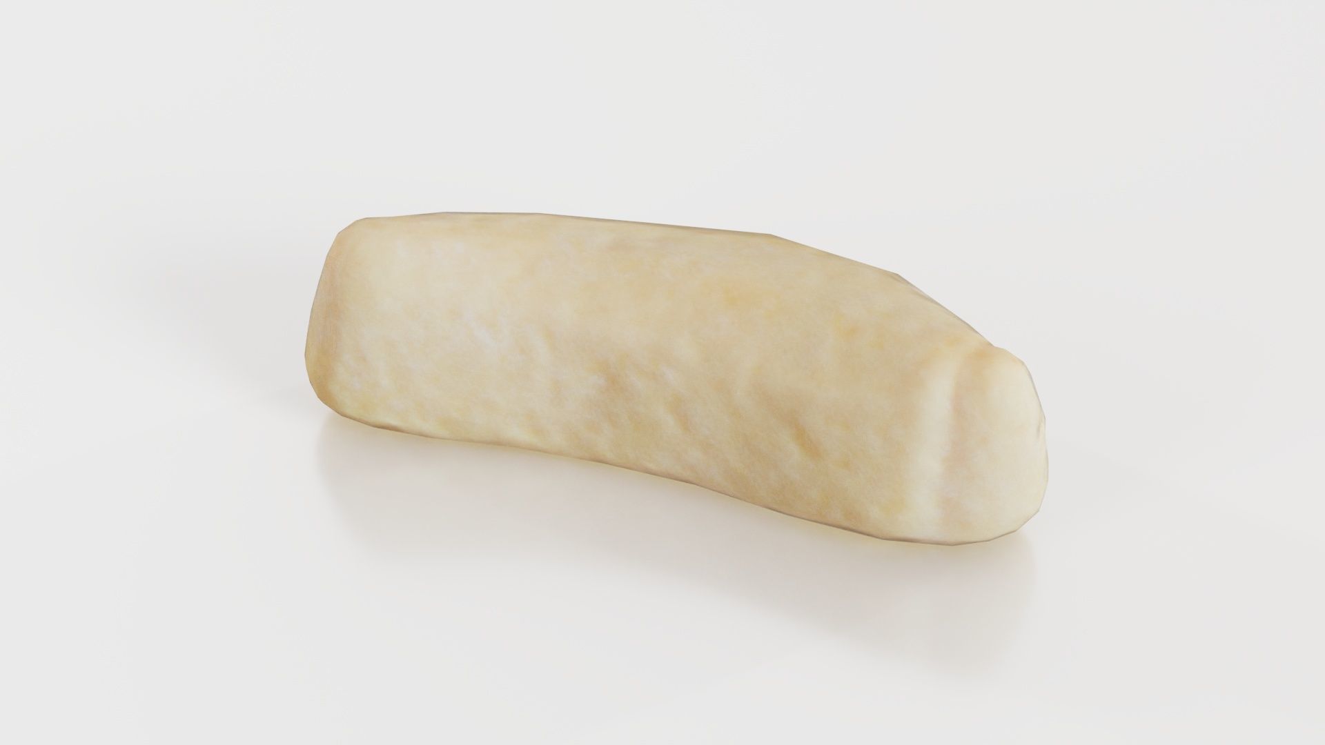 Sweet Banana Low-poly 3D model_6