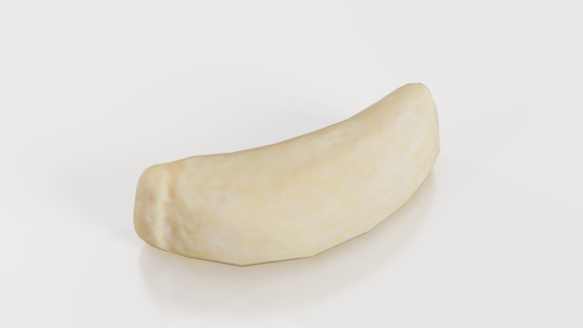 Sweet Banana Low-poly 3D model_1