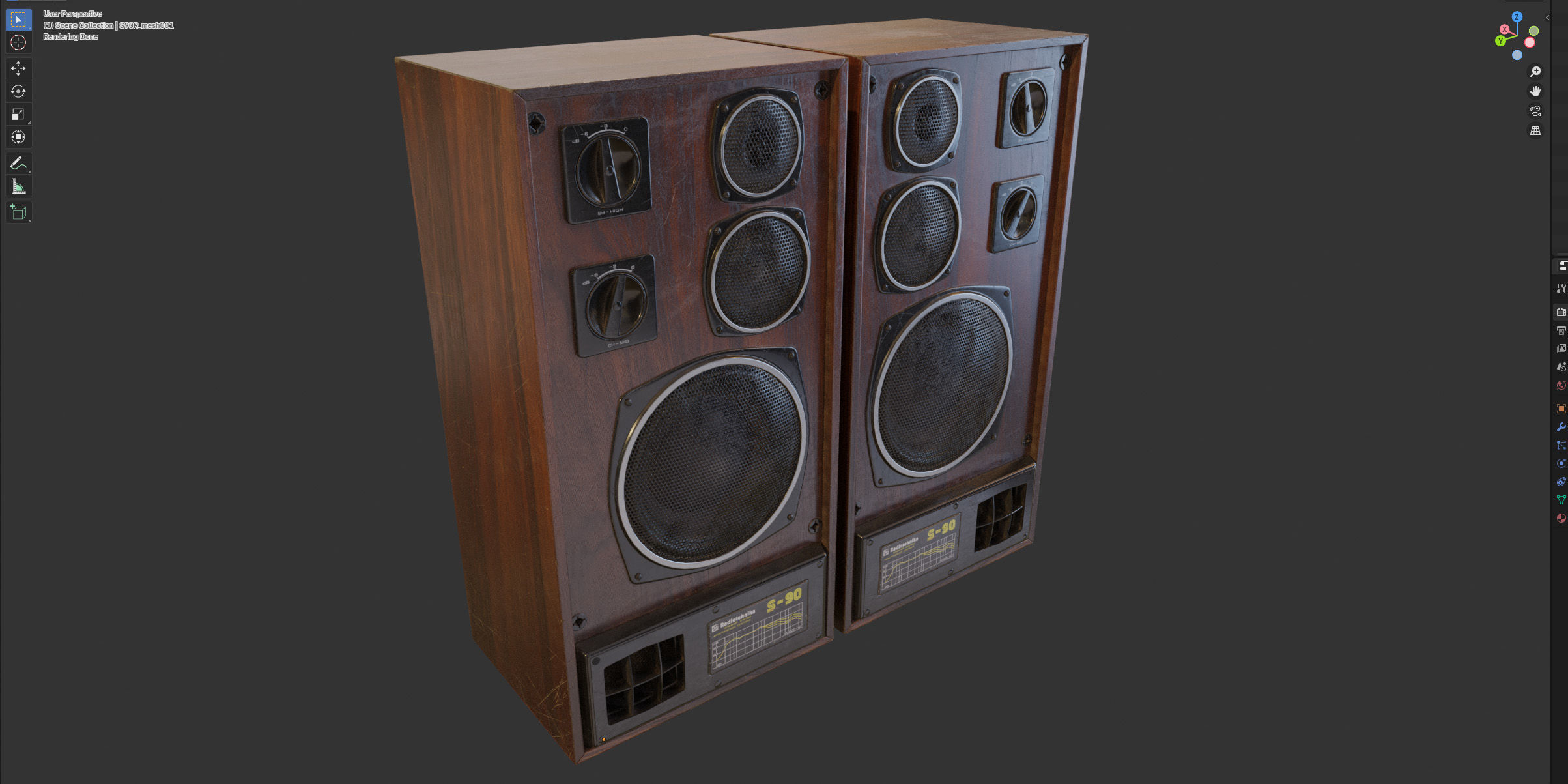 Speakers S90 Radiotehnika 35 AC-212 3D model_11