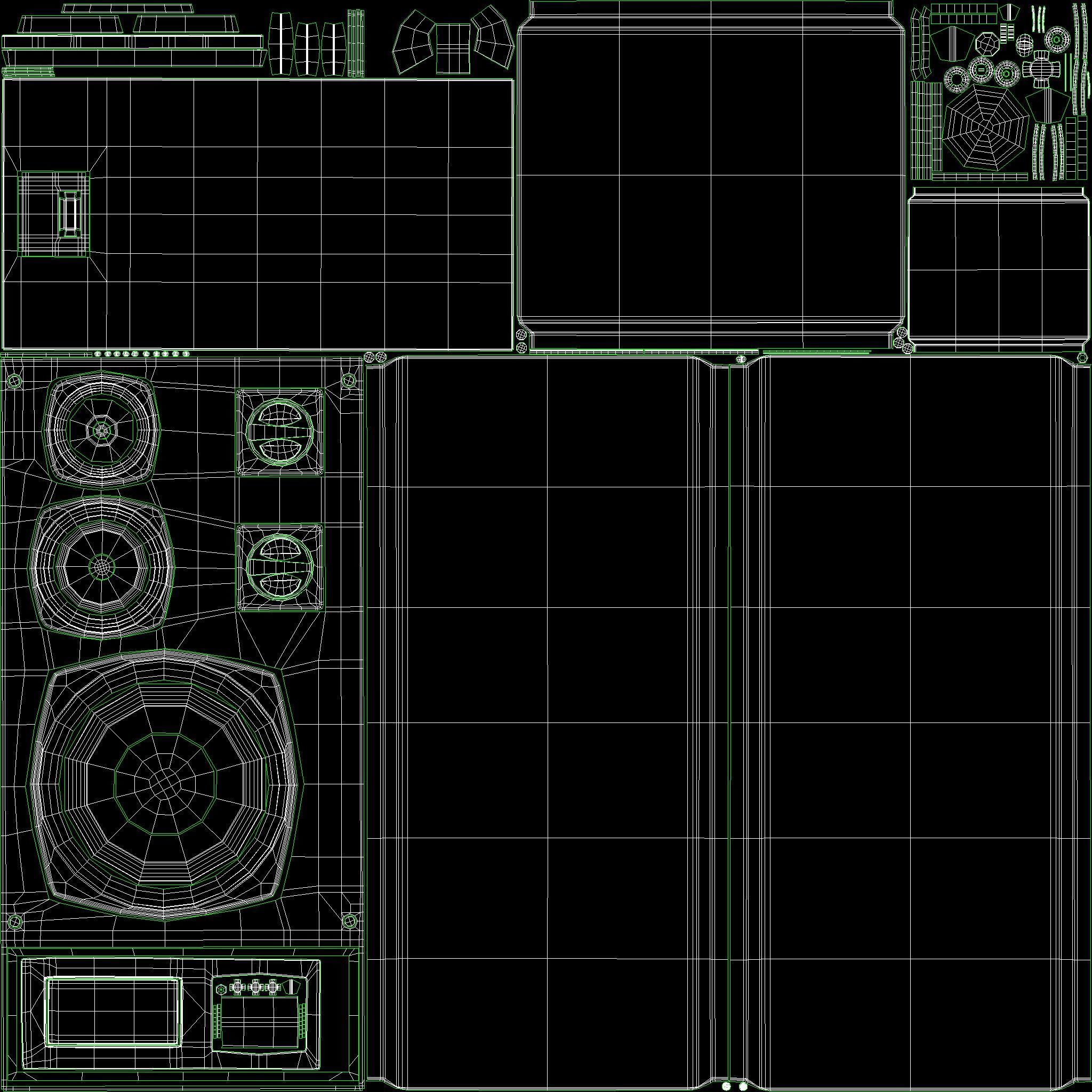 Speakers S90 Radiotehnika 35 AC-212 3D model_17