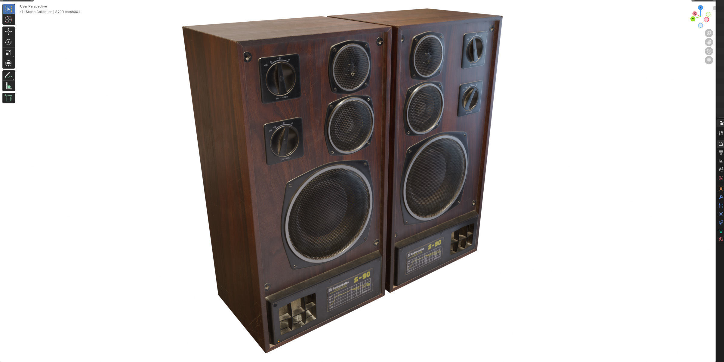 Speakers S90 Radiotehnika 35 AC-212 3D model_10