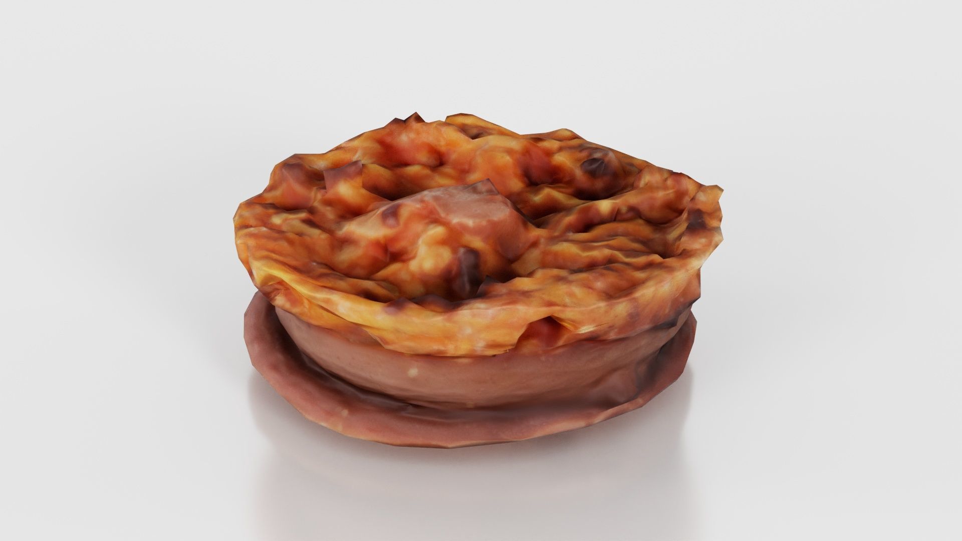 Caramel Chocolate Candy Low-poly 3D model_23