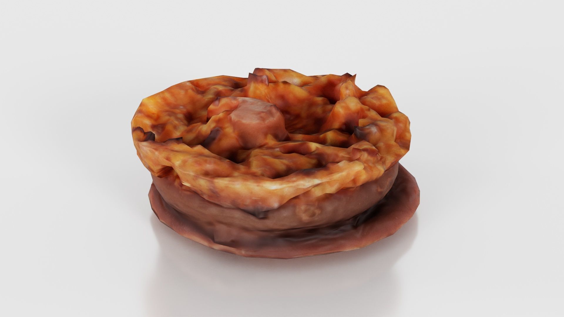 Caramel Chocolate Candy Low-poly 3D model_21
