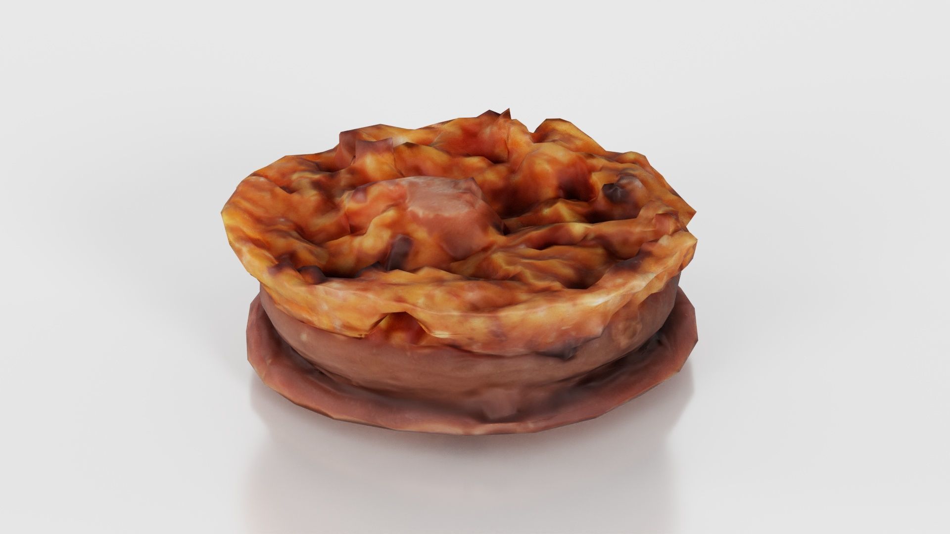 Caramel Chocolate Candy Low-poly 3D model_22