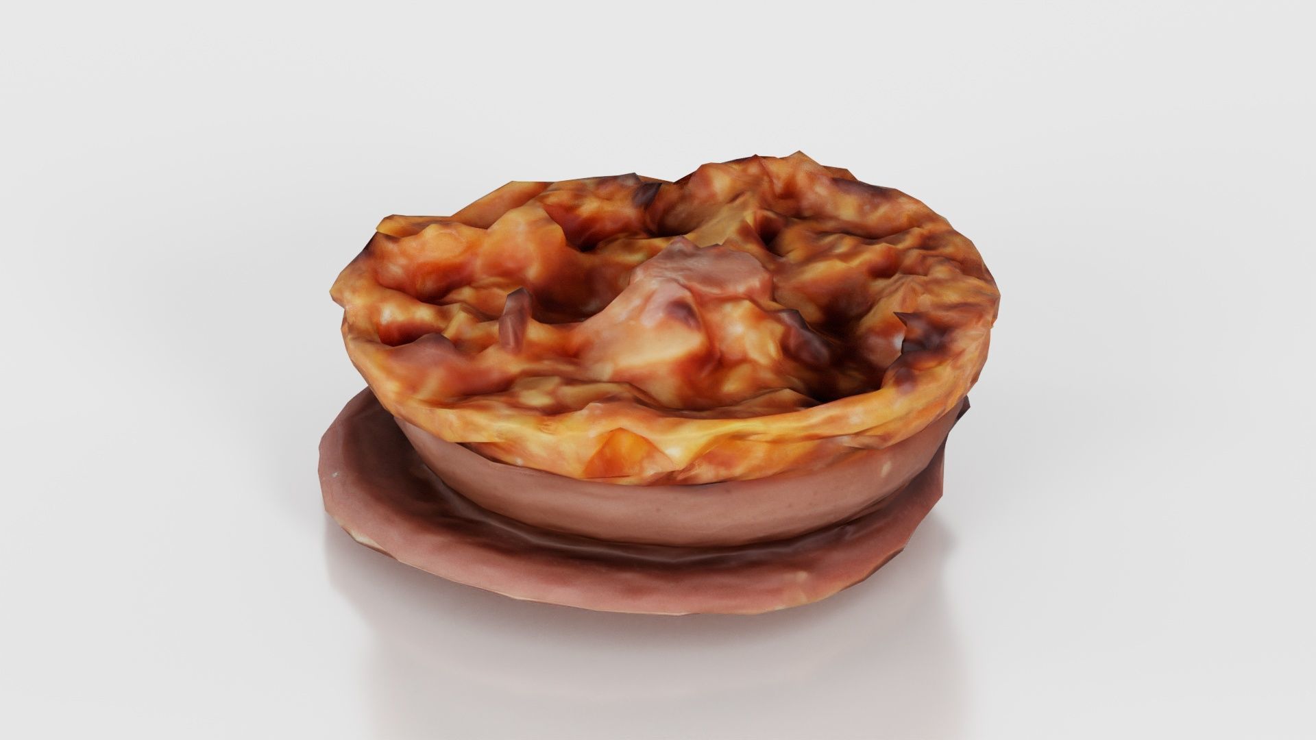 Caramel Chocolate Candy Low-poly 3D model_25