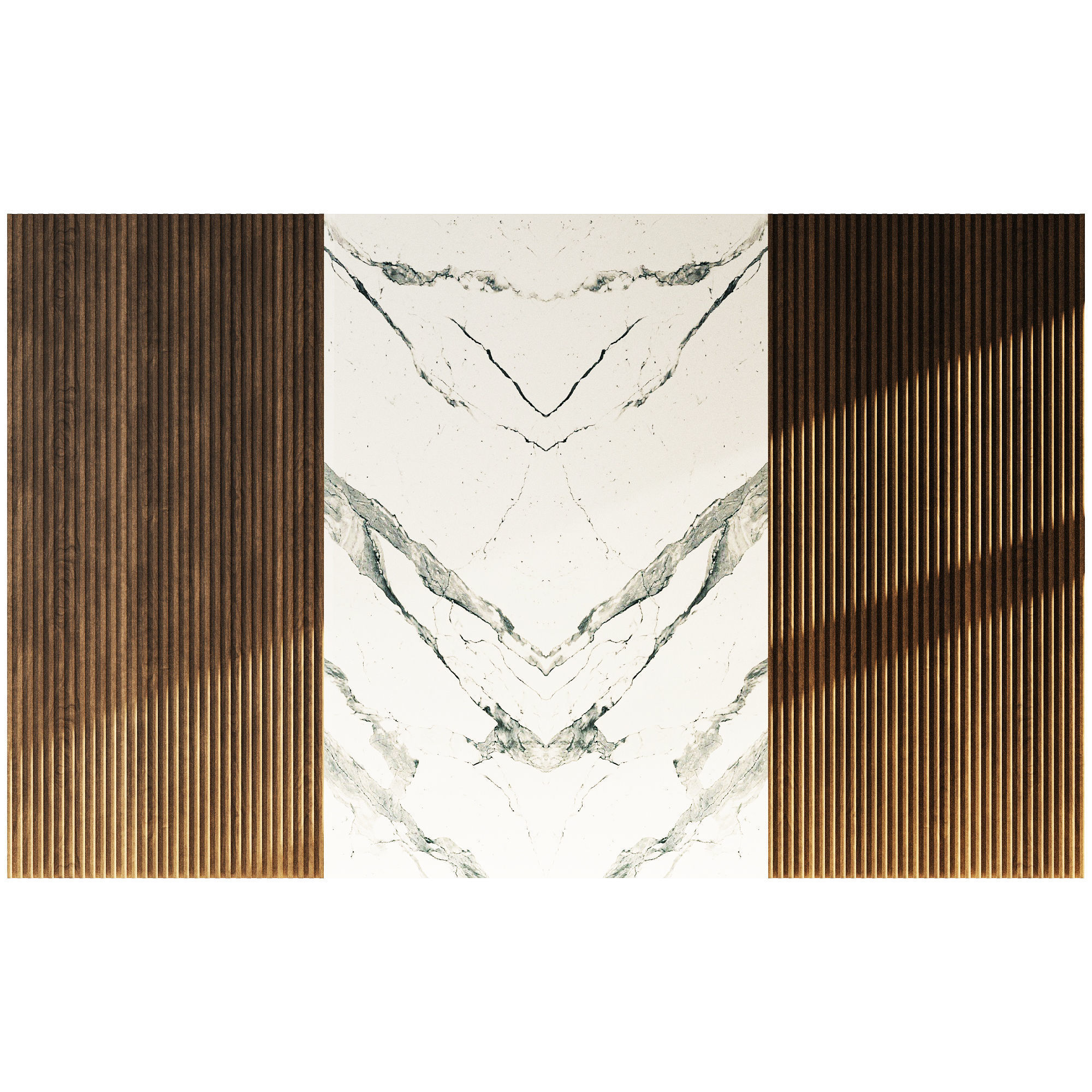 Wall 3D panel 05 3D model_1