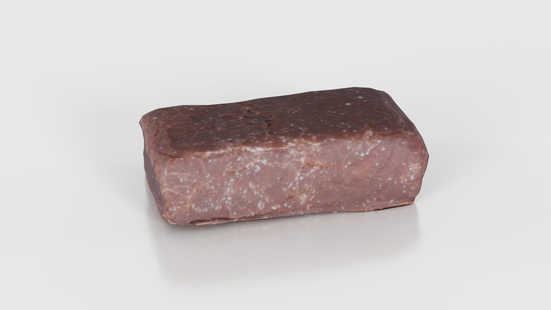 Chocolat Foam Low-poly 3D model_26