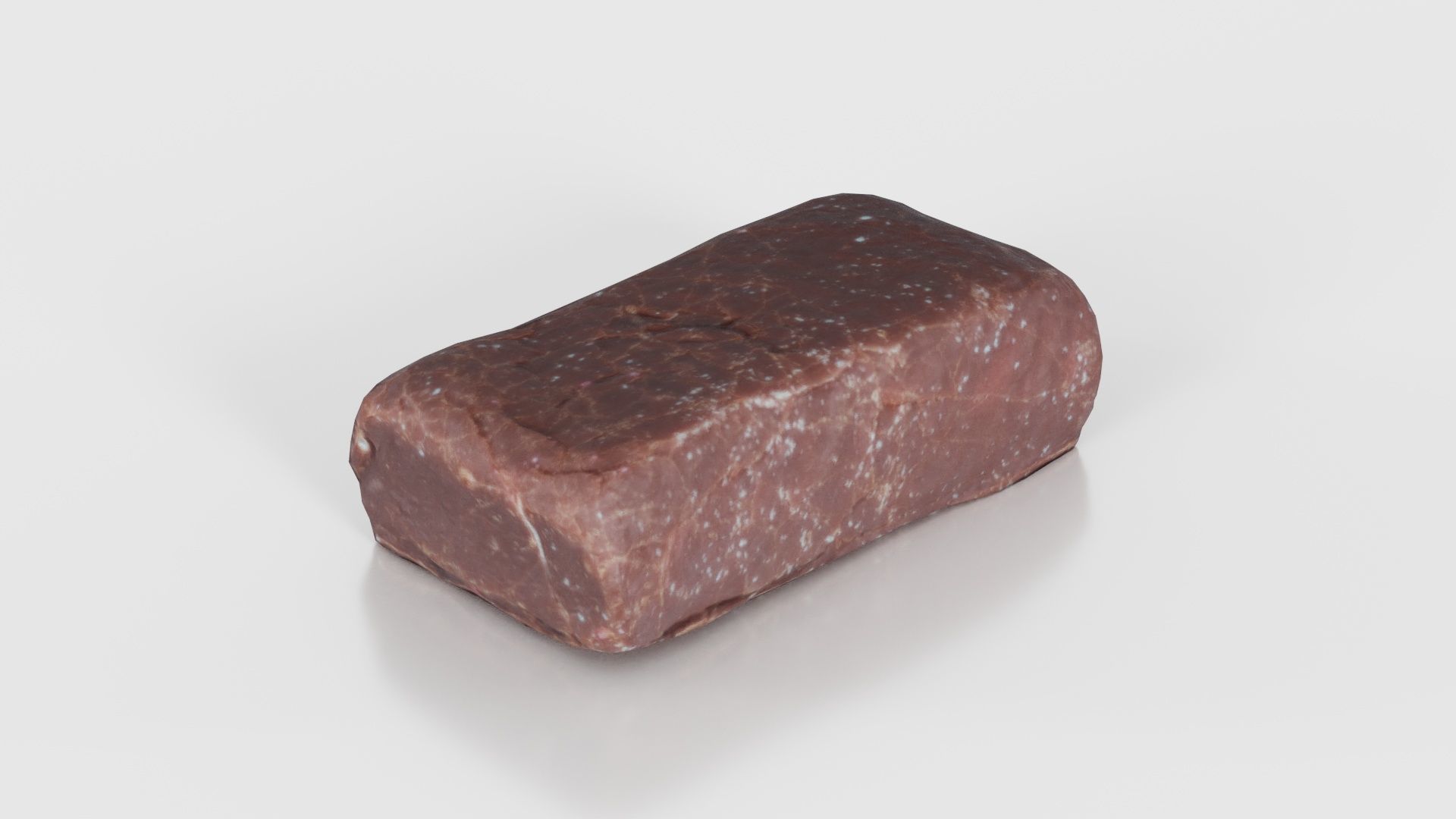 Chocolat Foam Low-poly 3D model_15