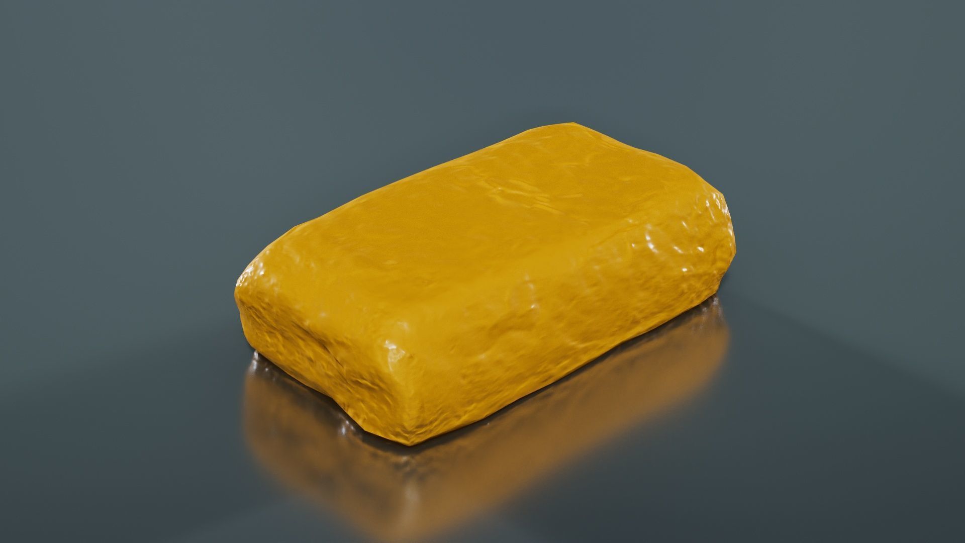 Chocolat Foam Low-poly 3D model_13