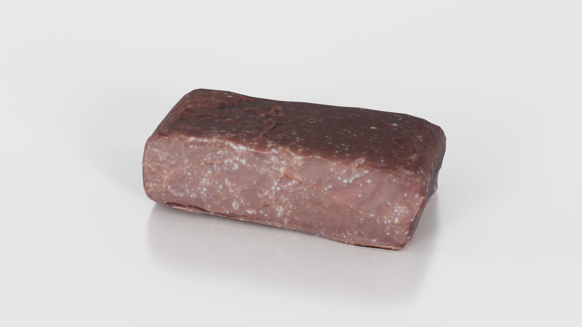 Chocolat Foam Low-poly 3D model_25