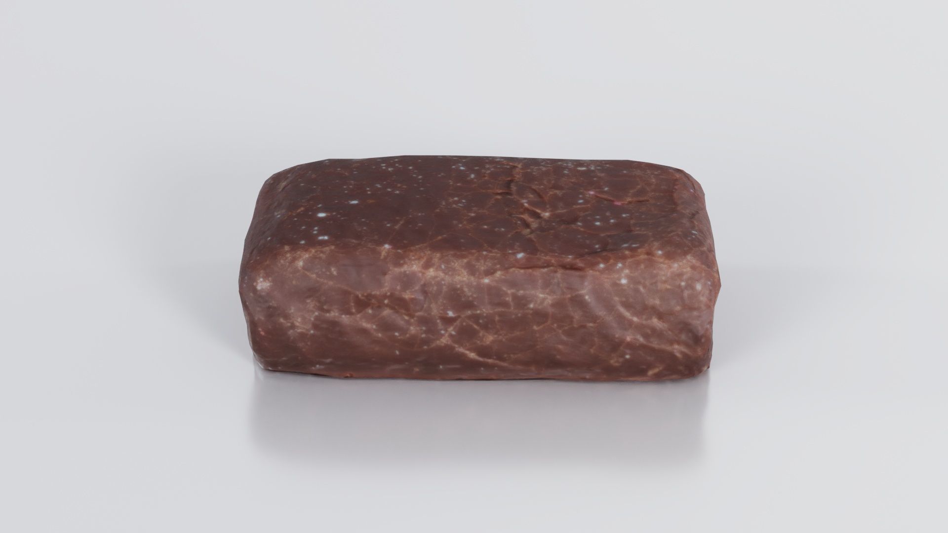 Chocolat Foam Low-poly 3D model_5