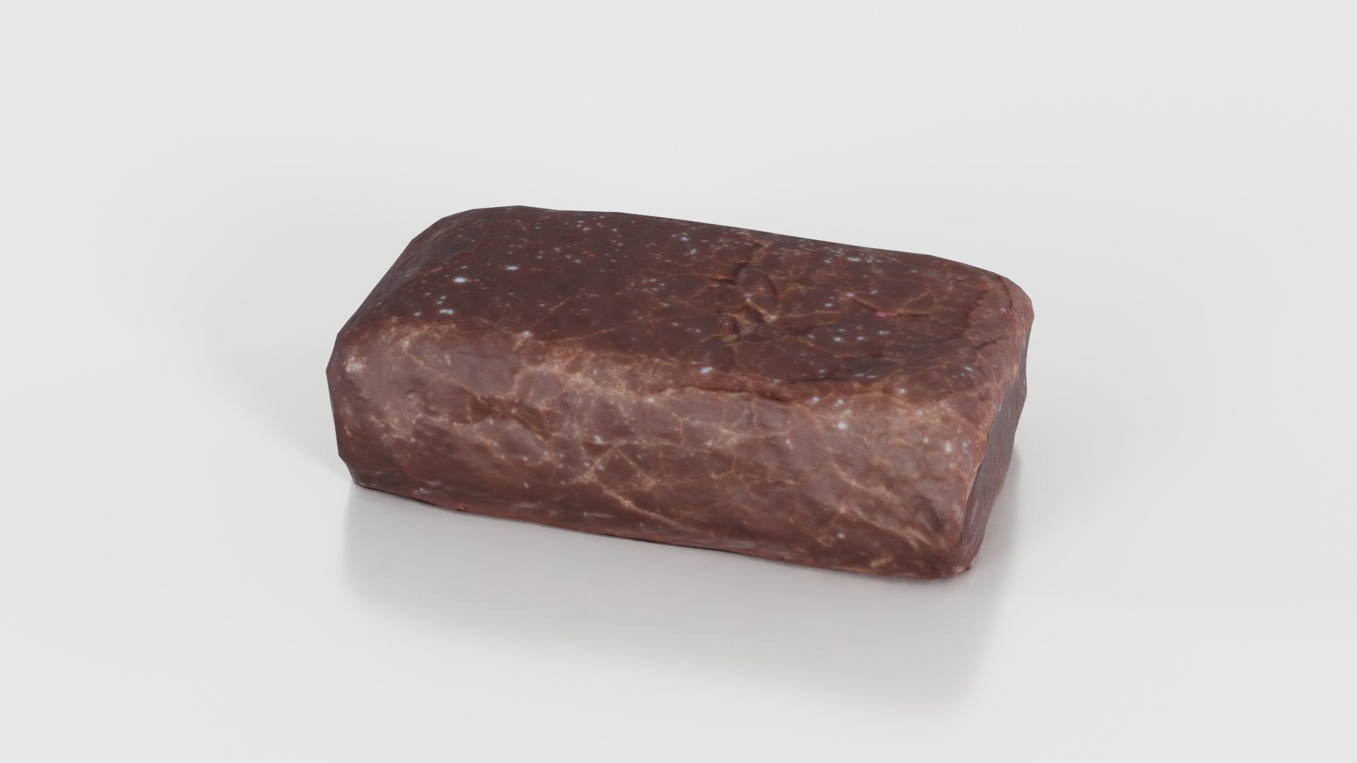 Chocolat Foam Low-poly 3D model_19