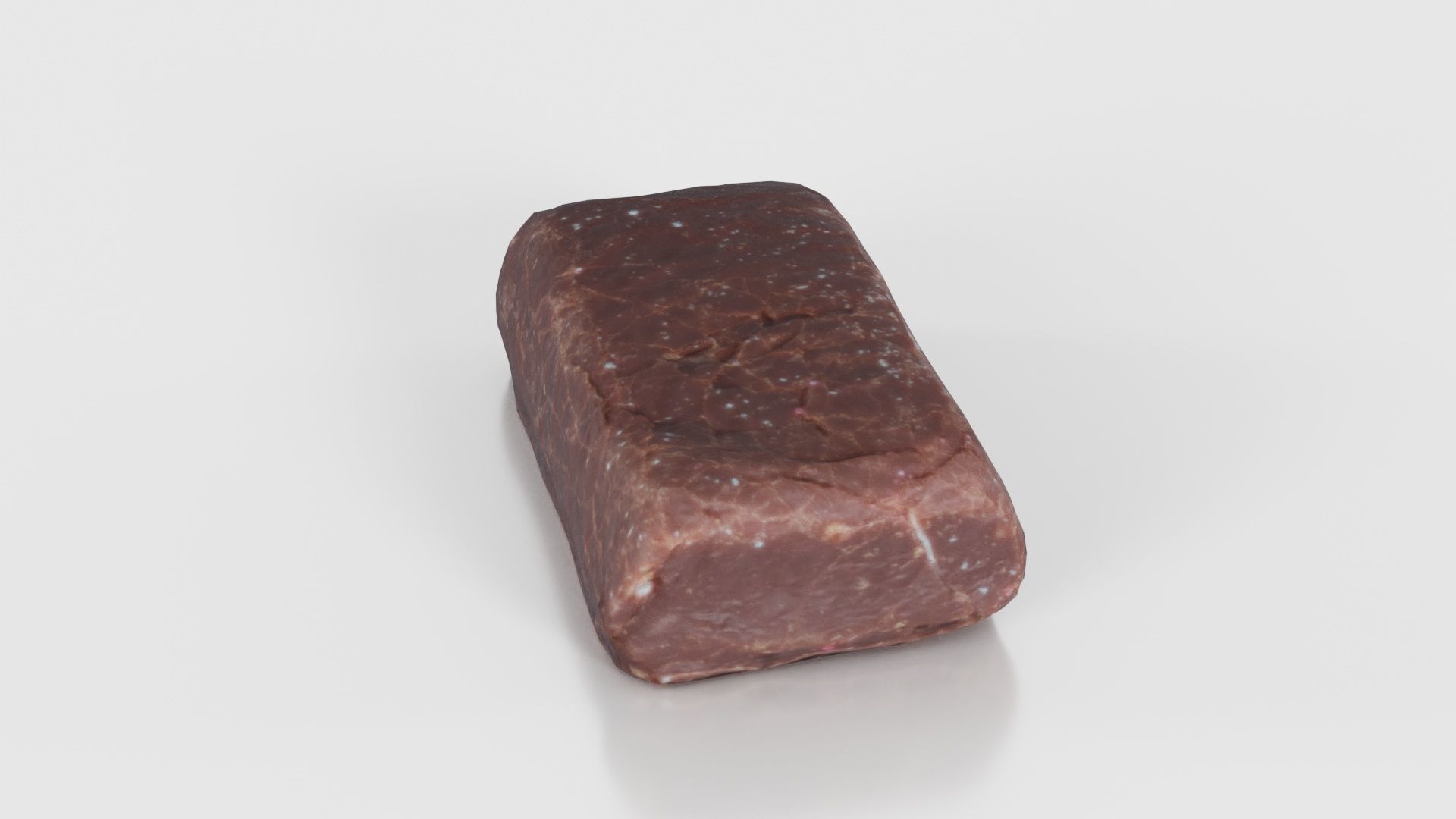 Chocolat Foam Low-poly 3D model_17