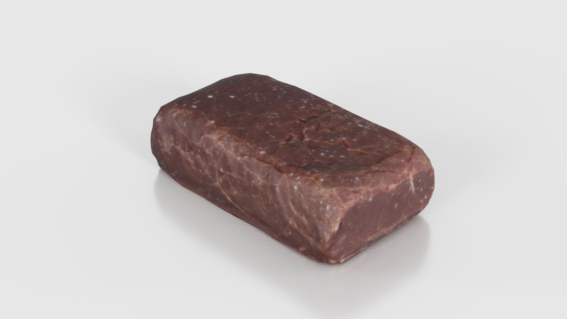Chocolat Foam Low-poly 3D model_18