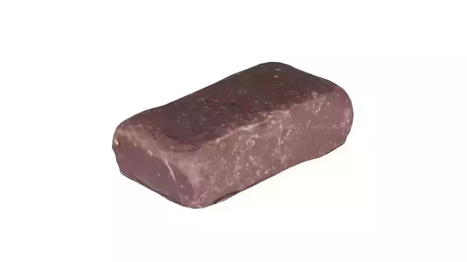 Chocolat Foam Low-poly 3D model