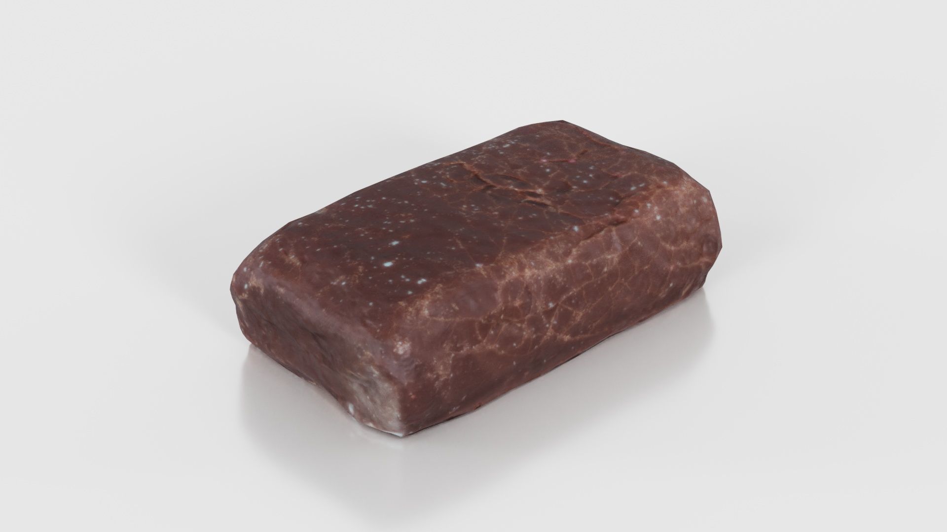 Chocolat Foam Low-poly 3D model_21