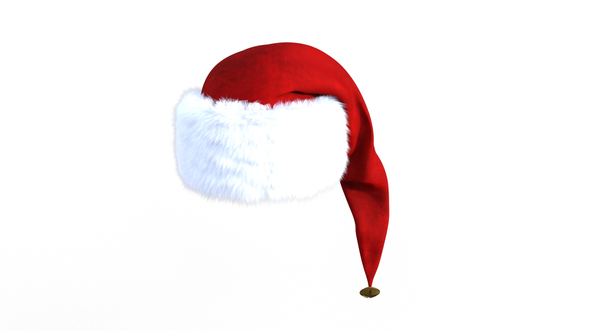 Santa Claus Rigged Animated  Low-poly 3D model_13