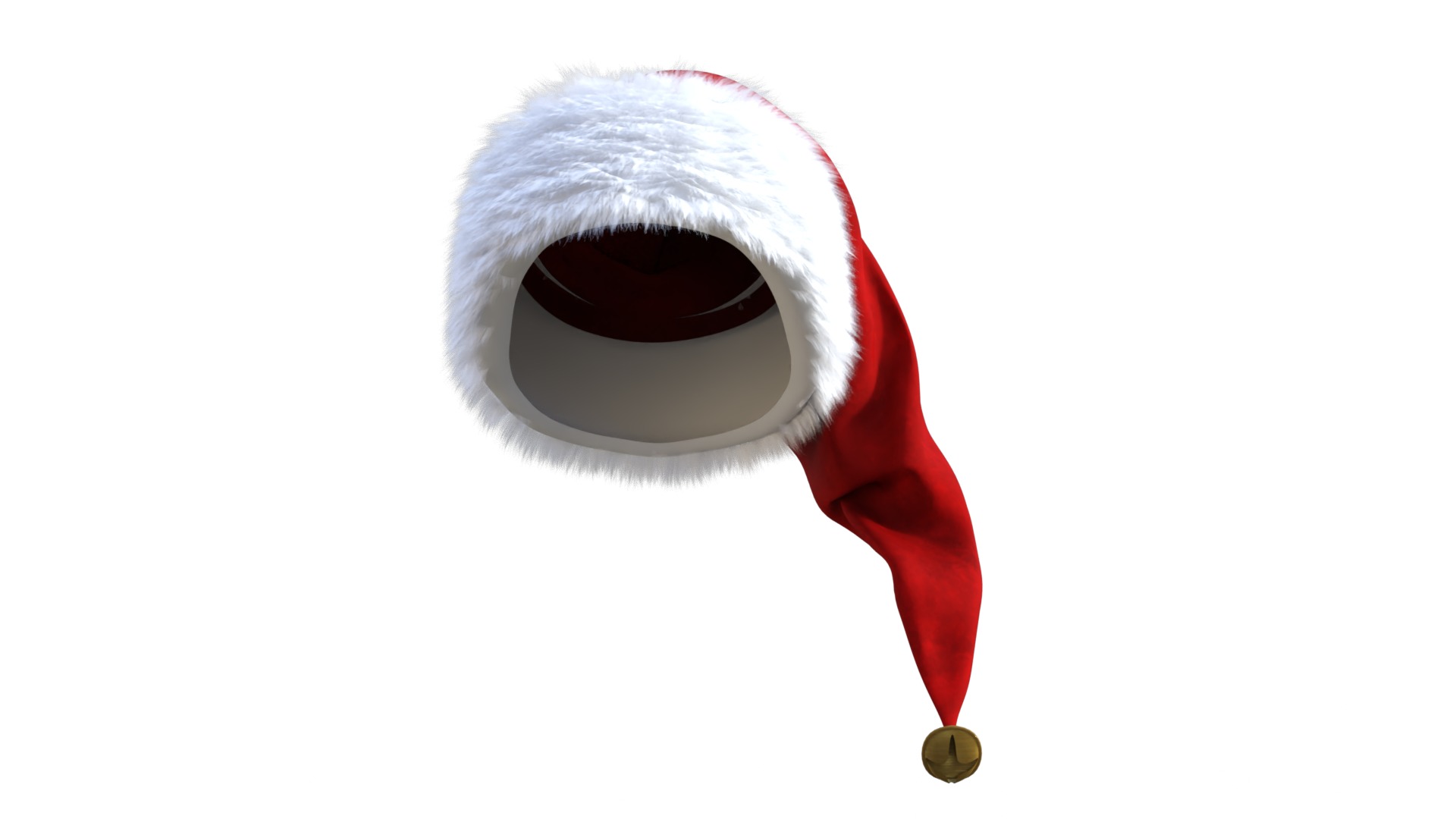 Santa Claus Rigged Animated  Low-poly 3D model_12