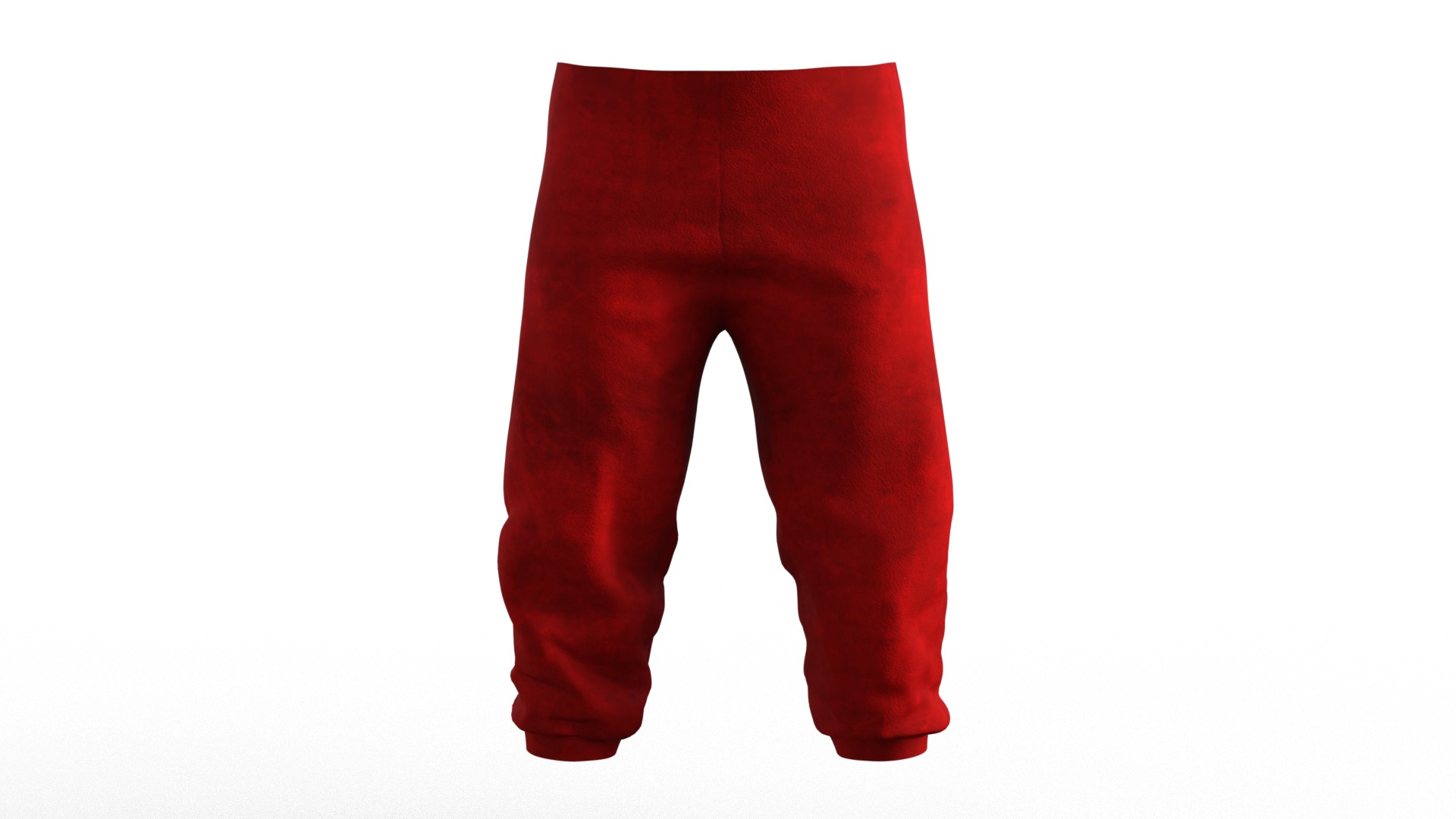 Santa Claus Rigged Animated  Low-poly 3D model_15