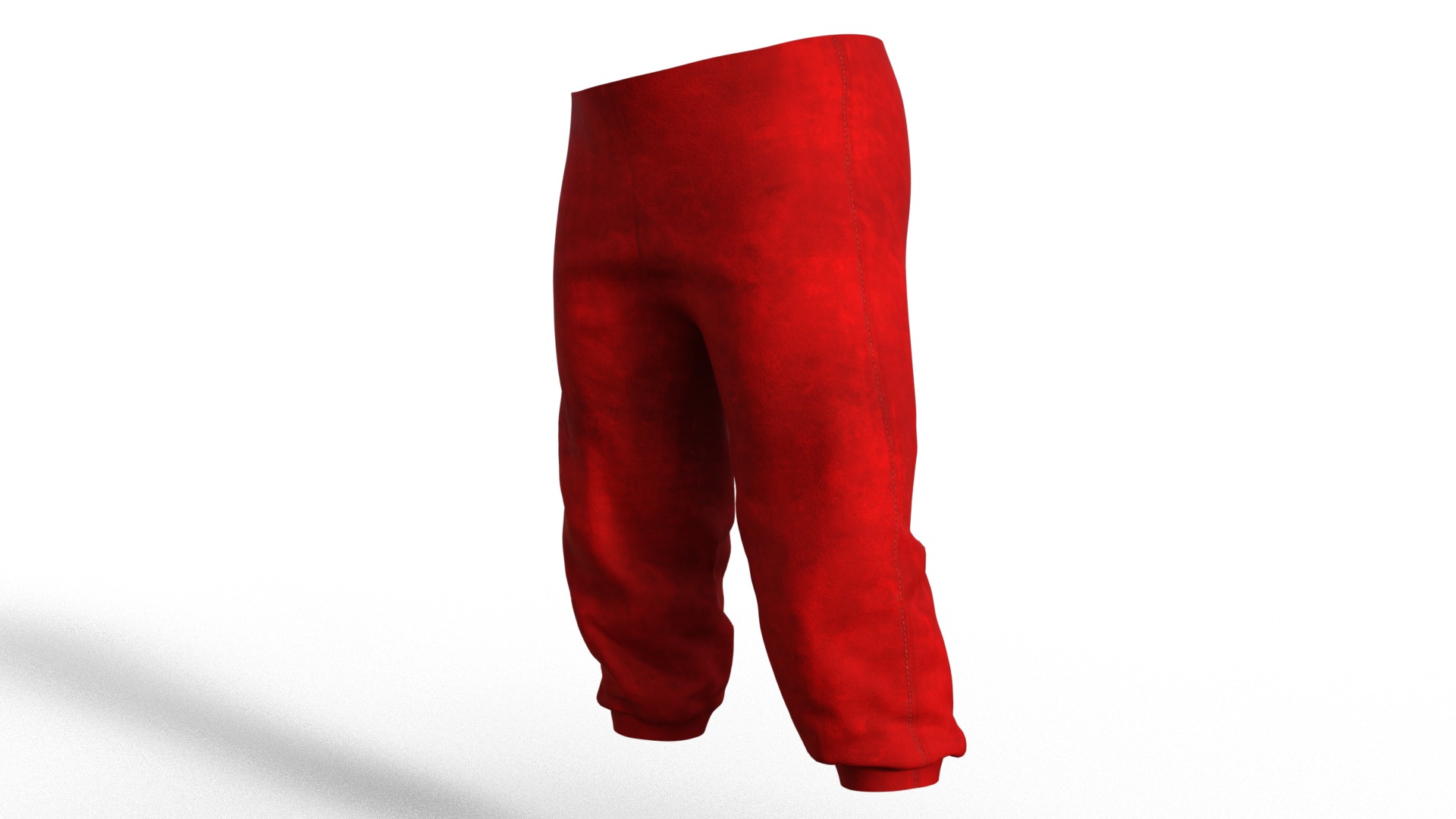 Santa Claus Rigged Animated  Low-poly 3D model_16