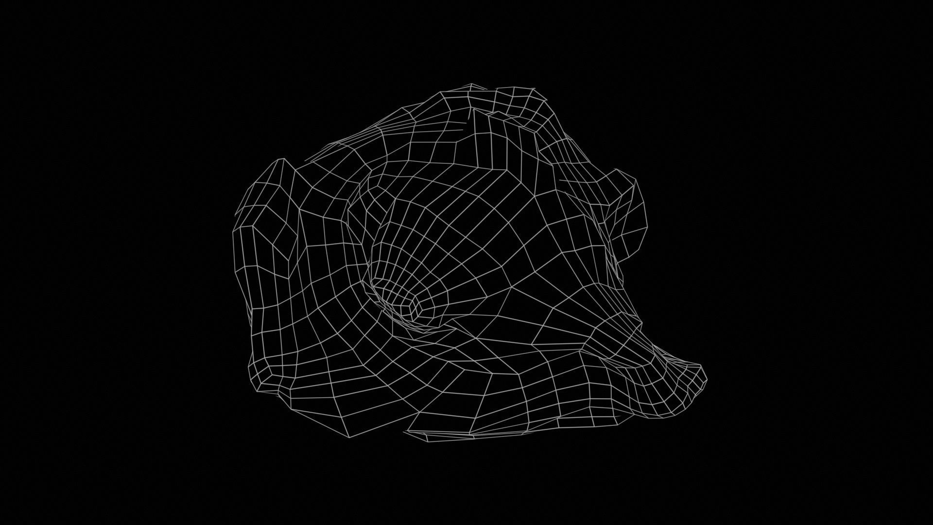 Chocolat Powder 1 Low-poly 3D model_11