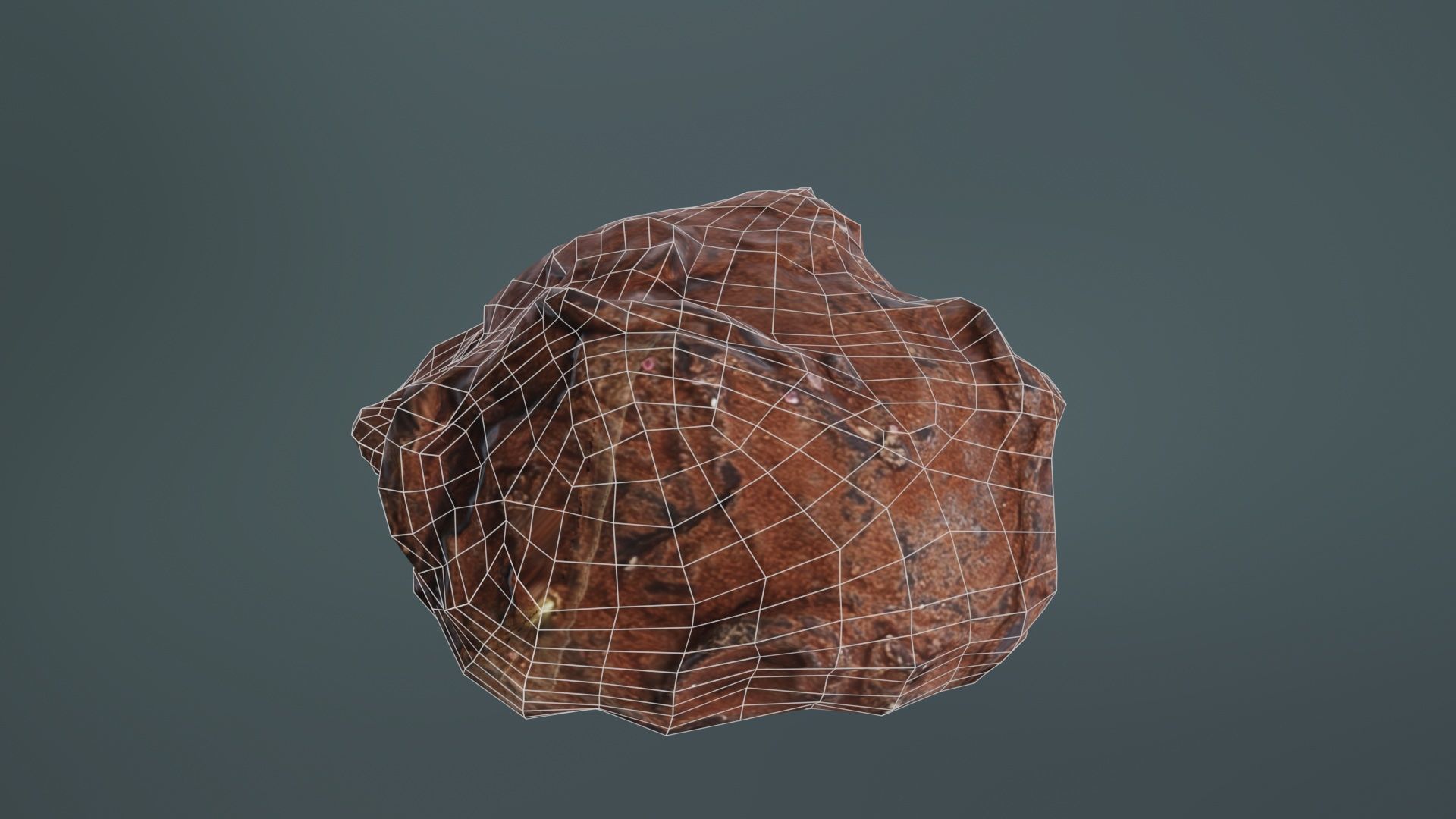 Chocolat Powder 1 Low-poly 3D model_10