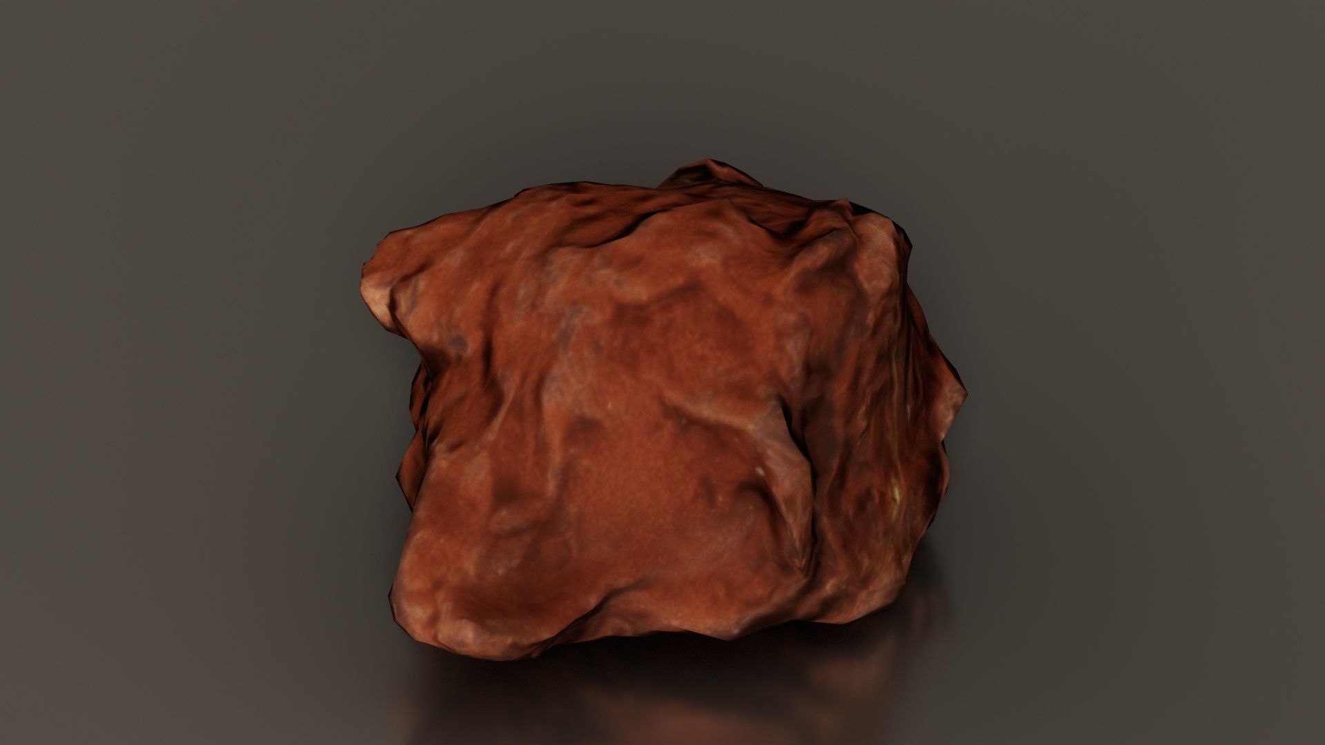 Chocolat Powder 1 Low-poly 3D model_4