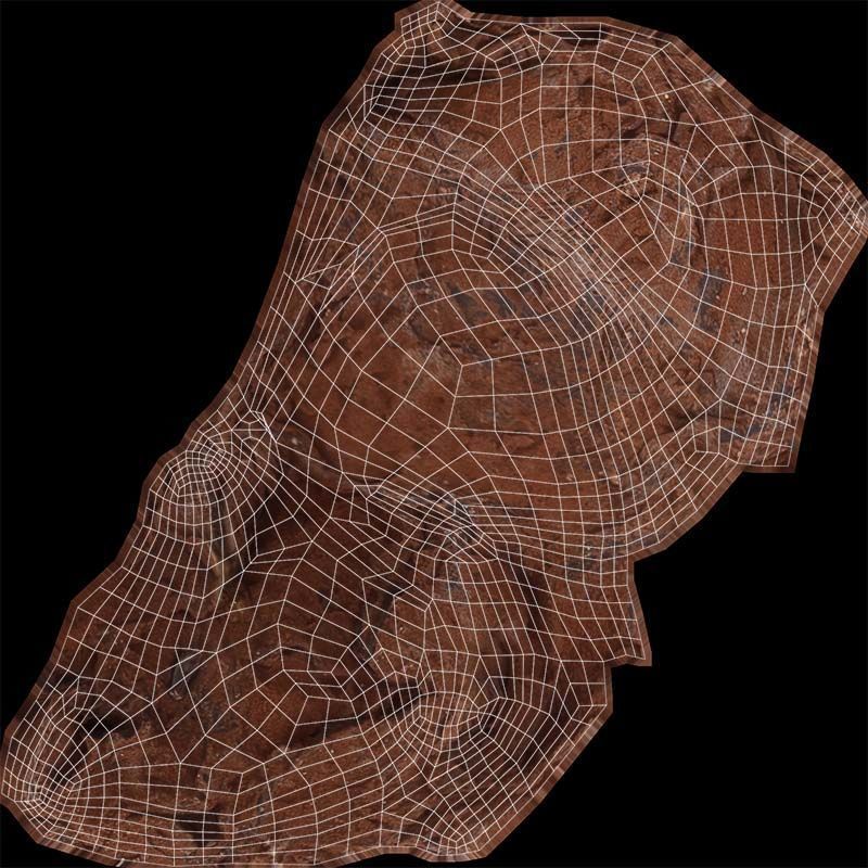 Chocolat Powder 2 Low-poly 3D model_14