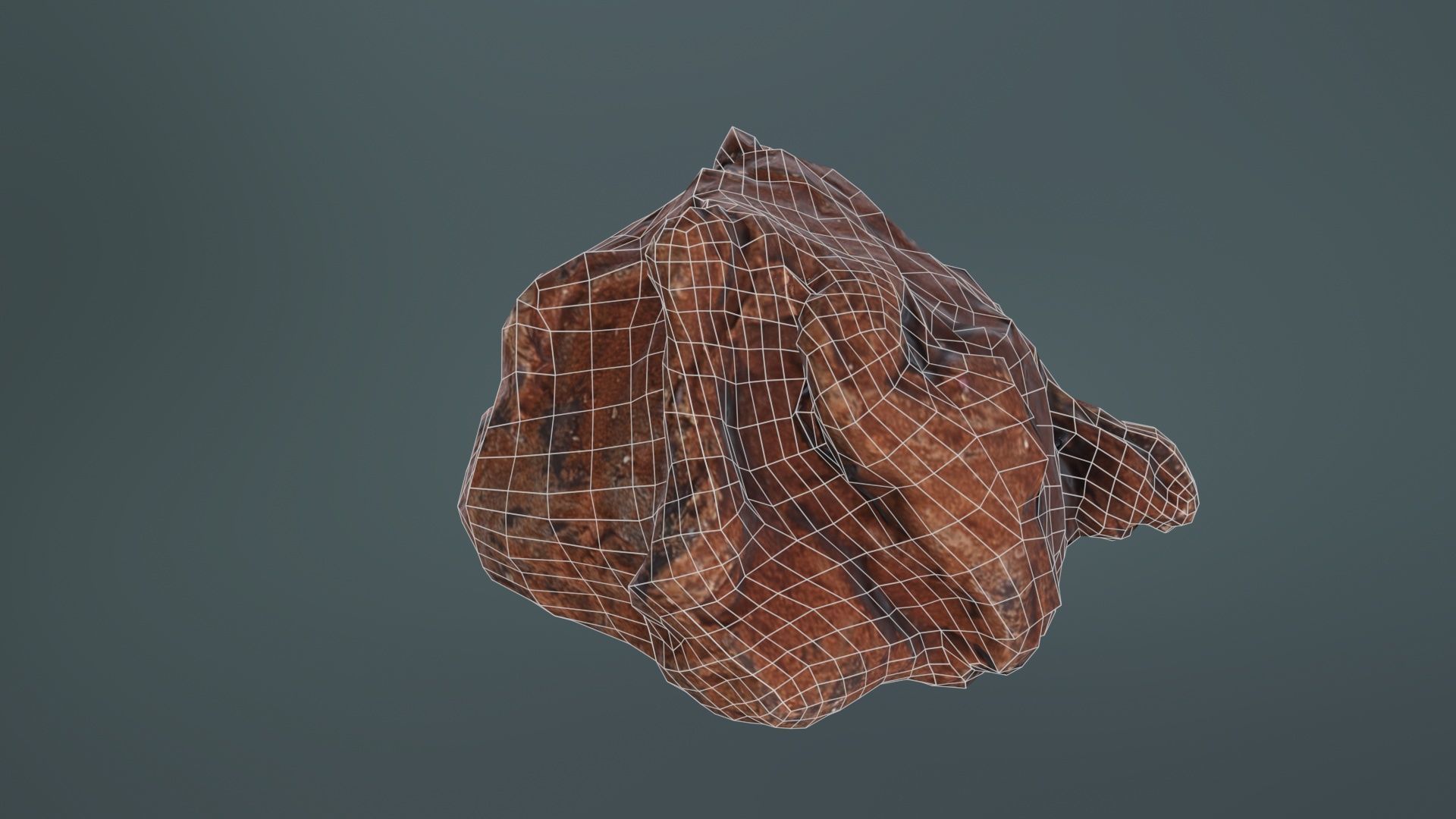 Chocolat Powder 2 Low-poly 3D model_10