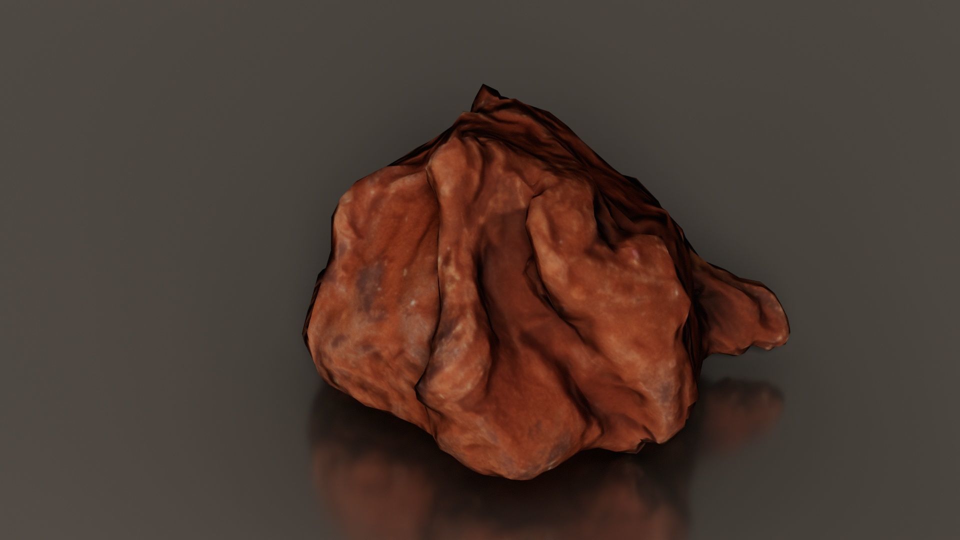 Chocolat Powder 2 Low-poly 3D model_2
