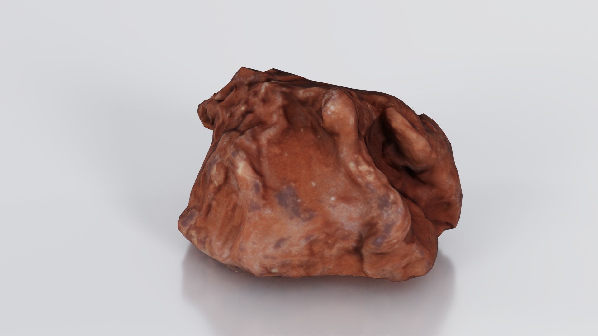 Chocolat Powder 2 Low-poly 3D model_3