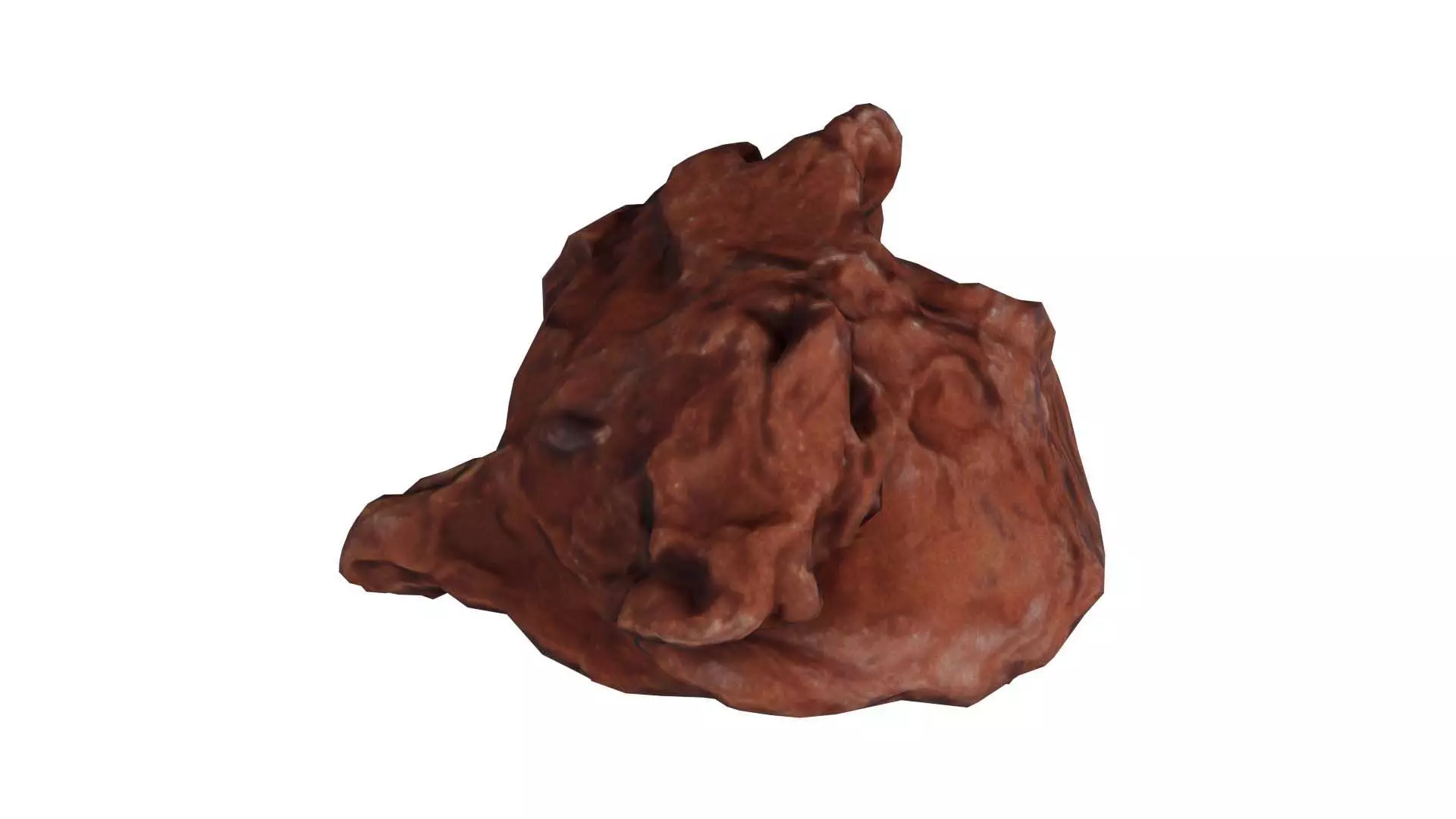 Chocolat Powder 2 Low-poly 3D model_0