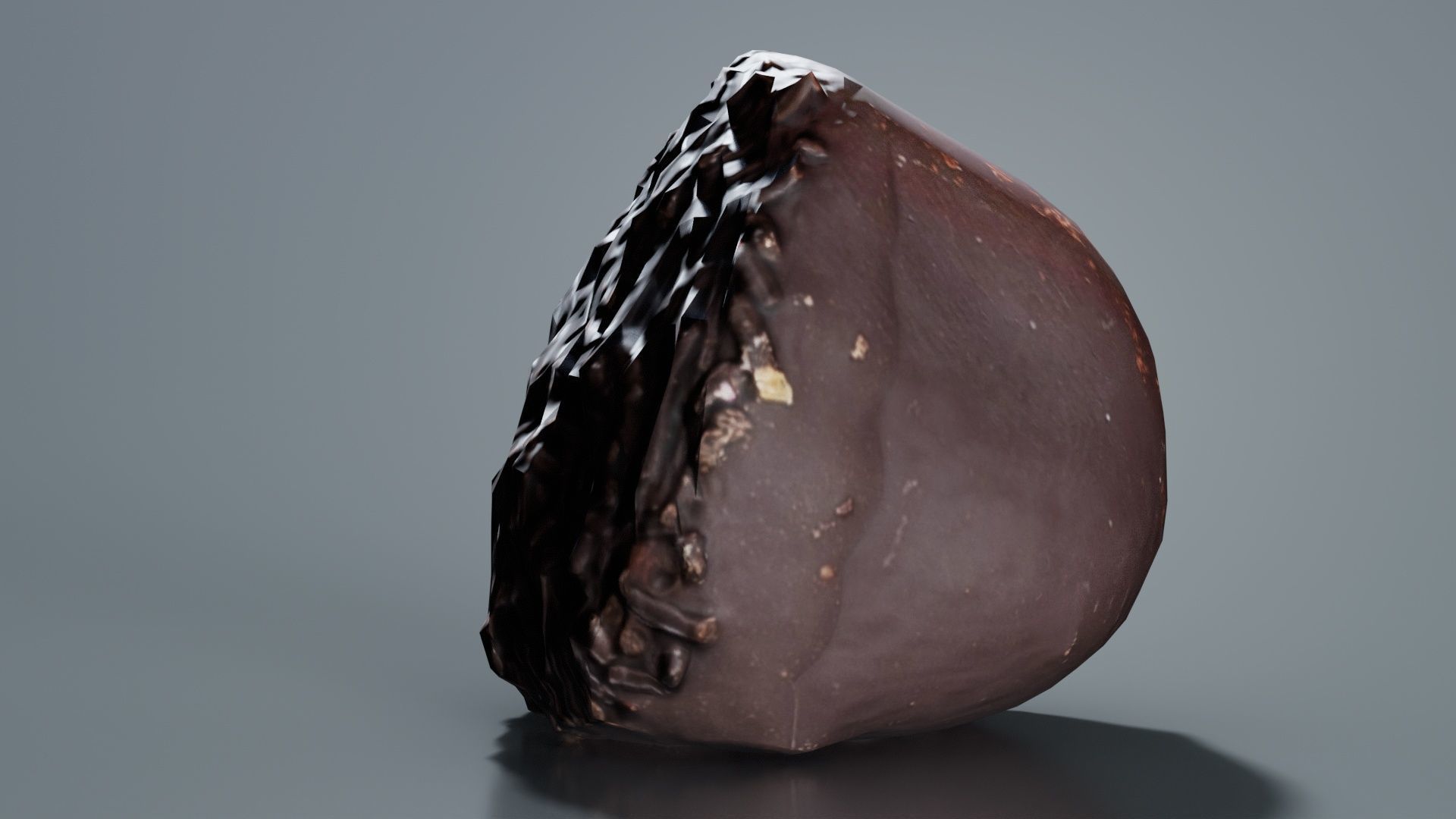 Chocolat Sprinkle Low-poly 3D model_2