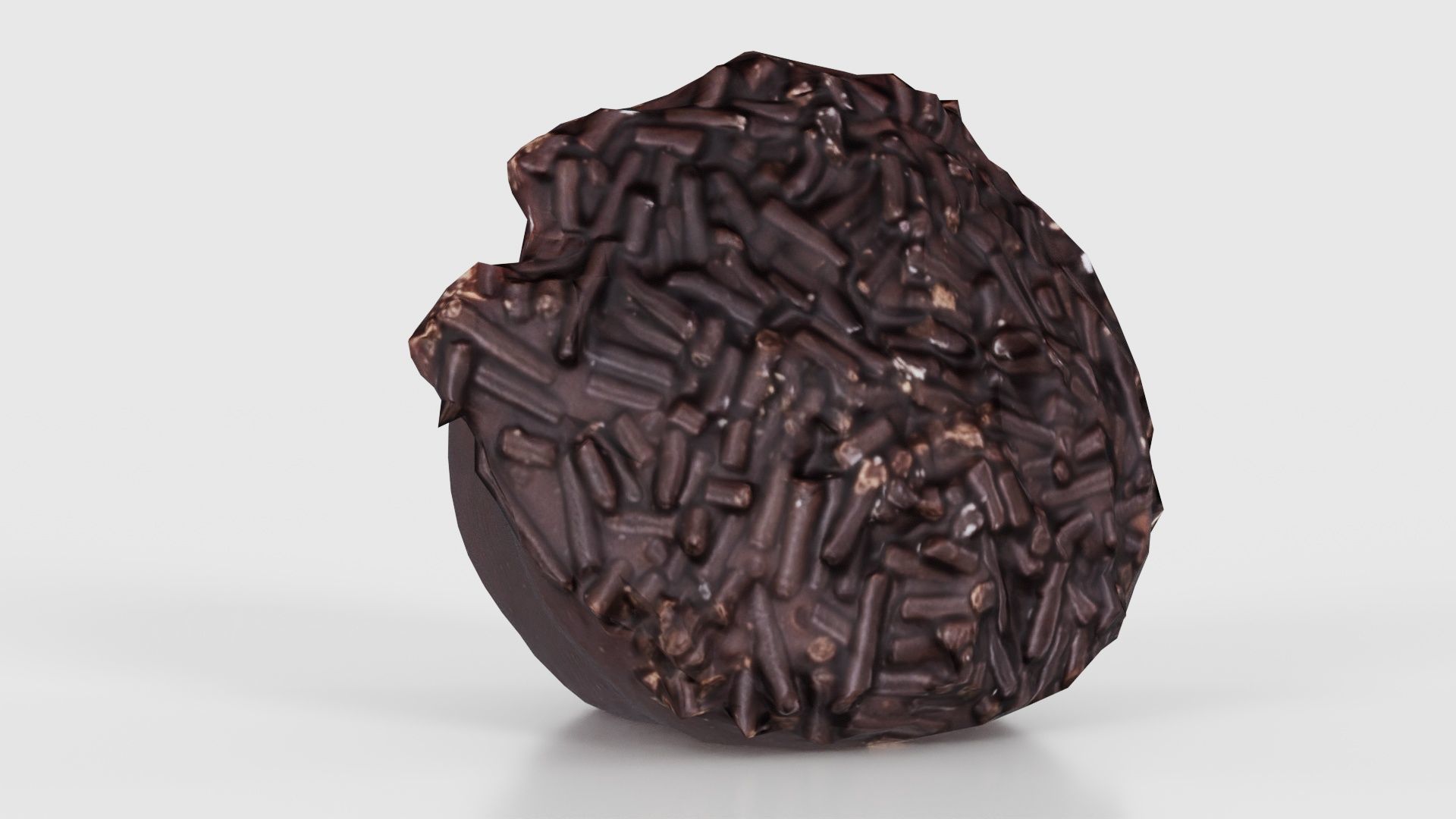 Chocolat Sprinkle Low-poly 3D model_26
