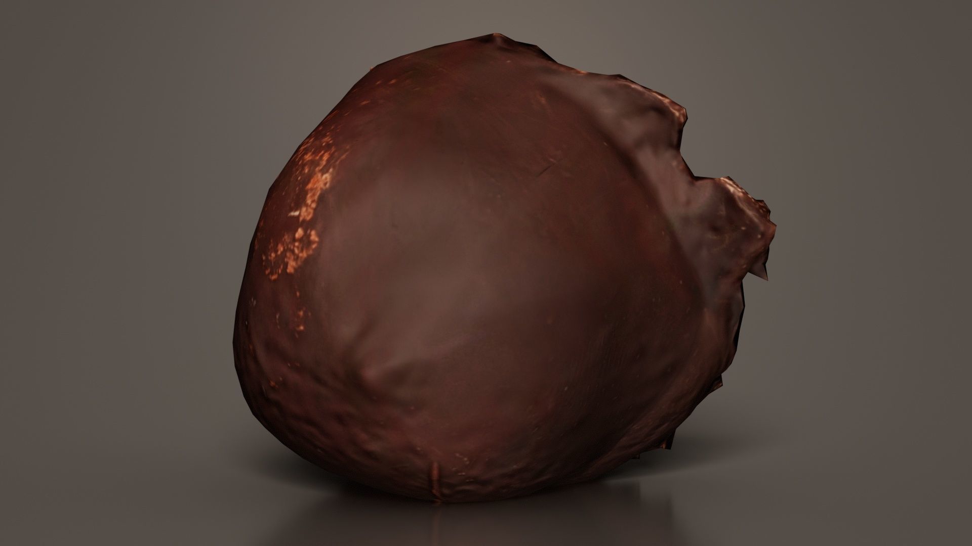 Chocolat Sprinkle Low-poly 3D model_6