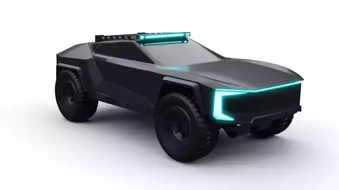 futuristic overland vehicle