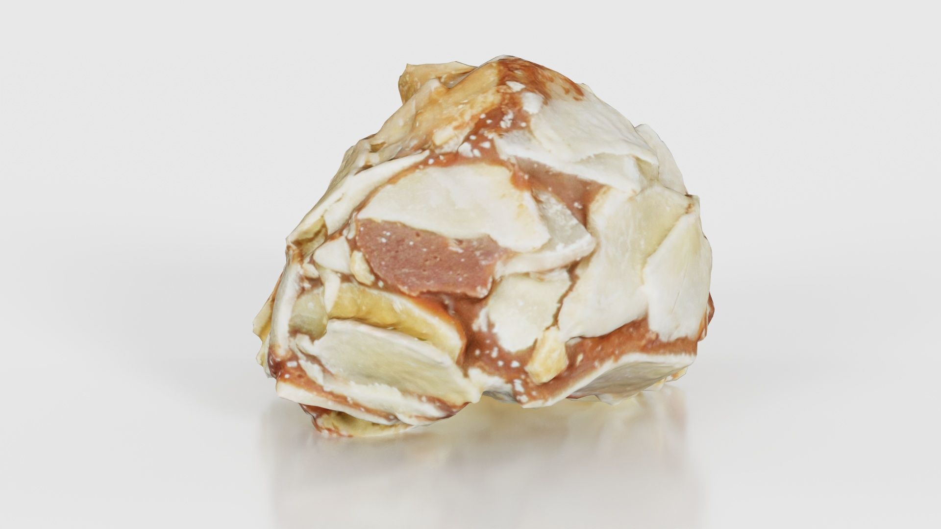 Nut Covered Praline Low-poly 3D model_26