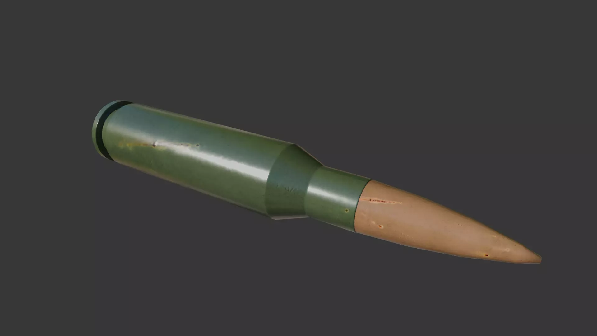 5-45x39 Ammo Free low-poly 3D model_0