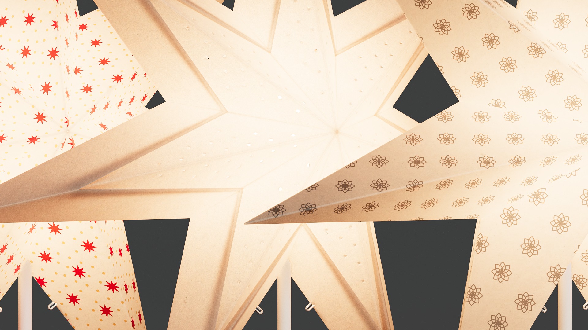Ikea Strala Paper Star 3D model_1