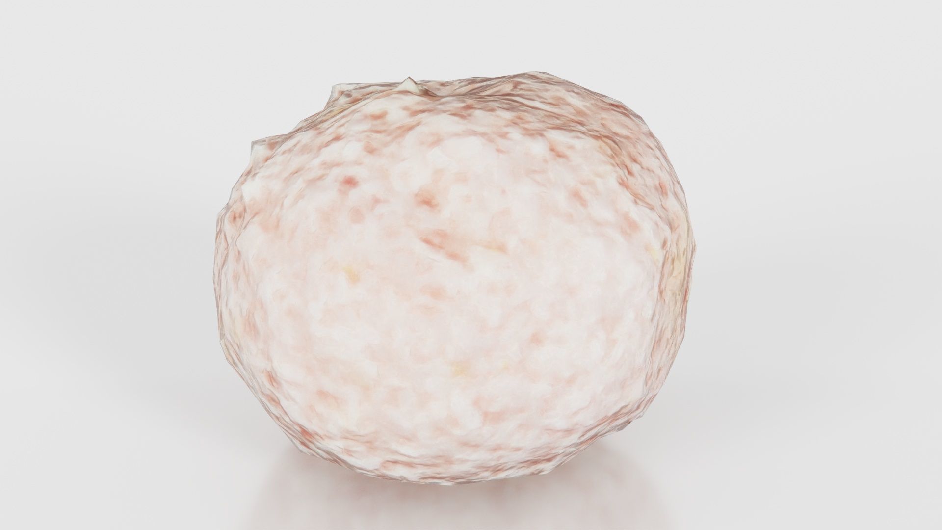 Meat Ball Low-poly 3D model_19