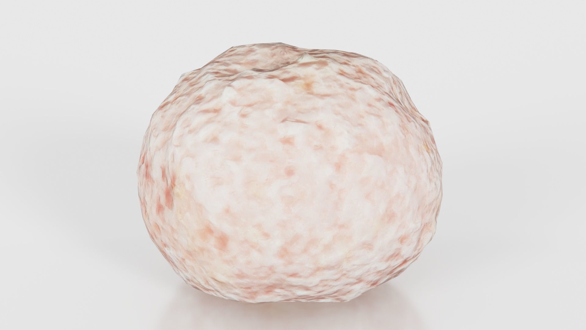 Meat Ball Low-poly 3D model_22
