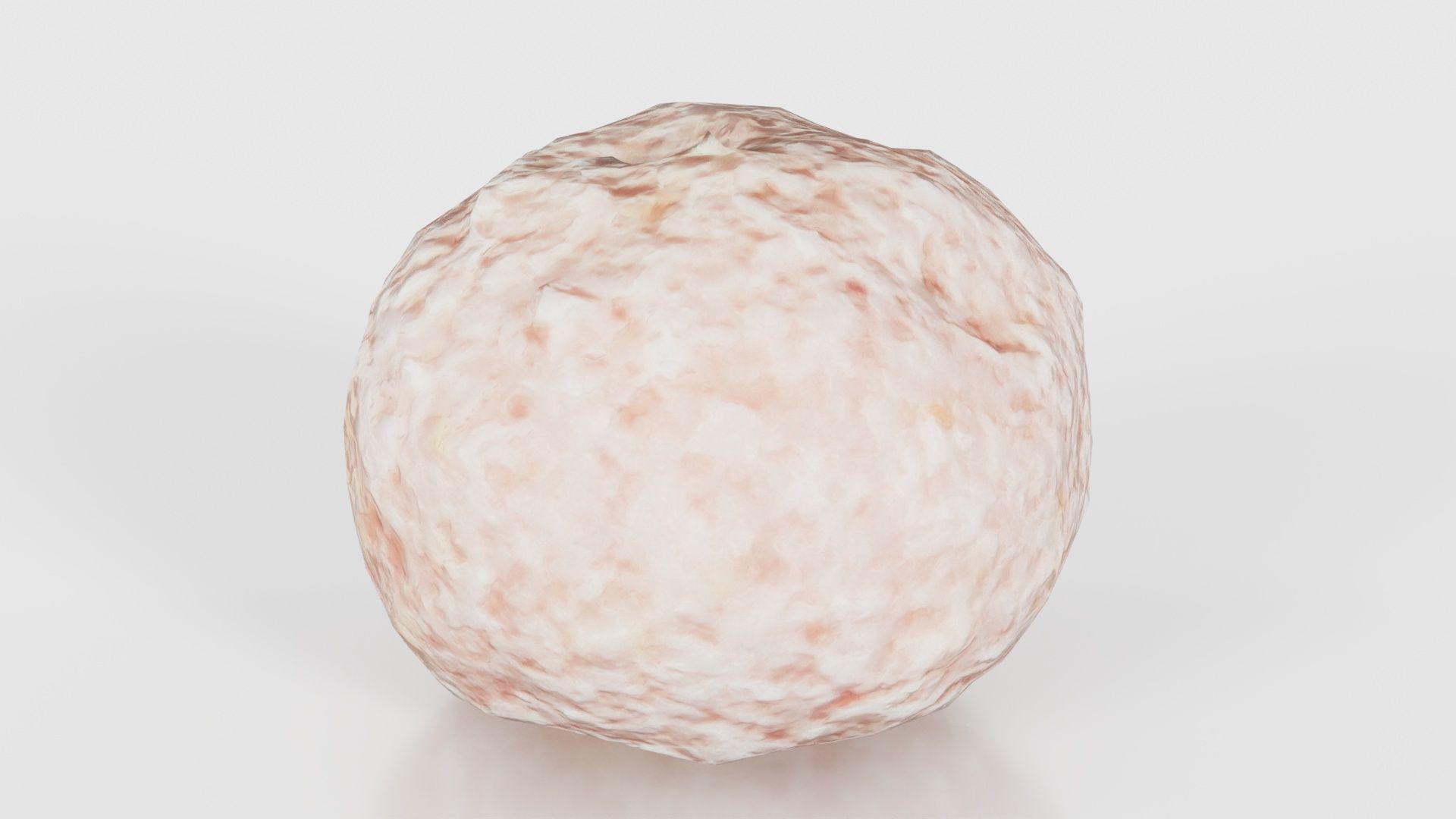 Meat Ball Low-poly 3D model_21