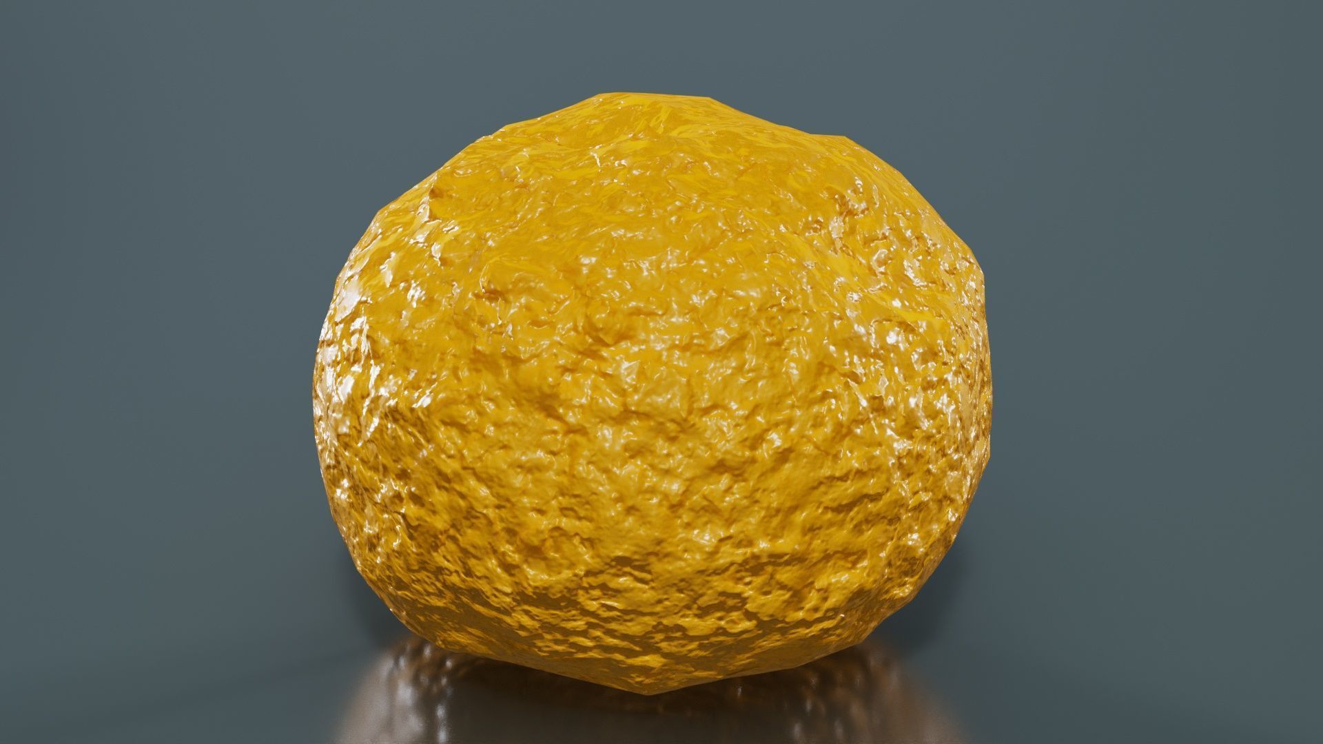 Meat Ball Low-poly 3D model_13