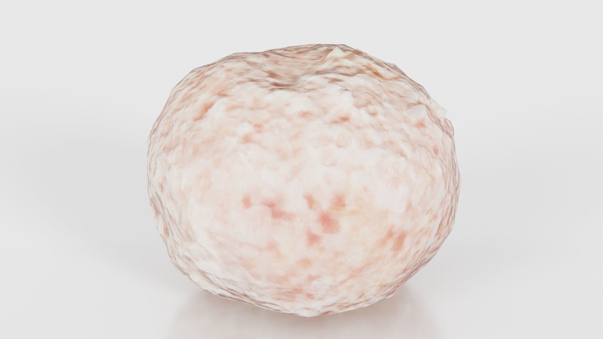 Meat Ball Low-poly 3D model_24