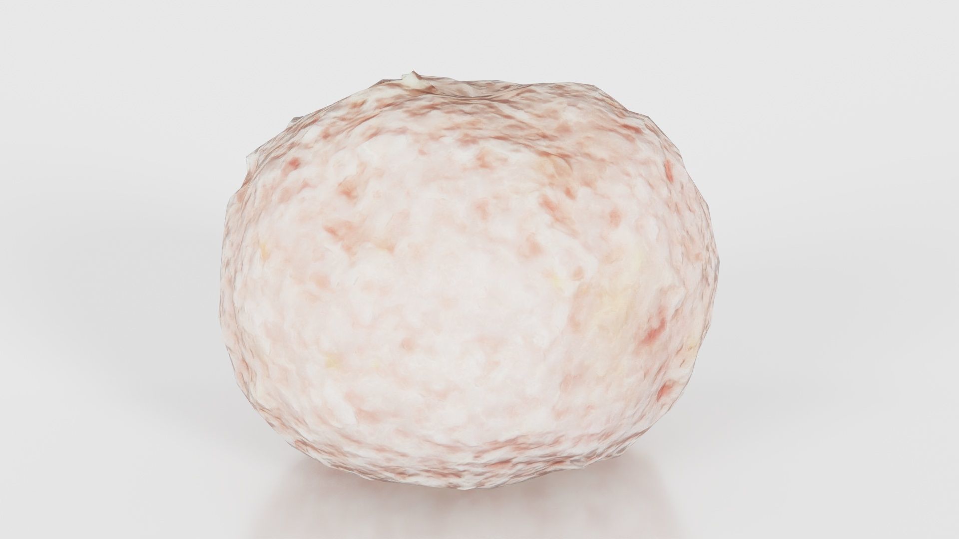 Meat Ball Low-poly 3D model_18