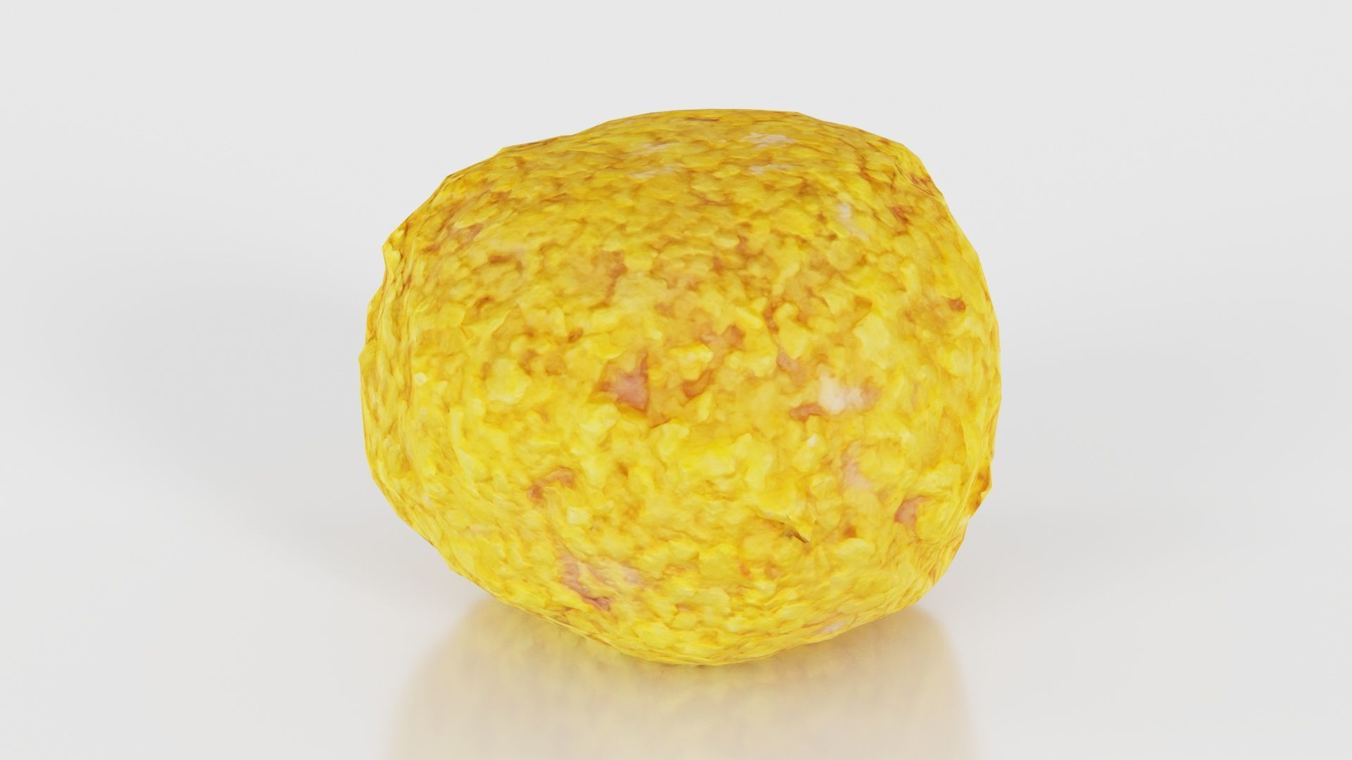 Meat Ball Curry Low-poly 3D model_23