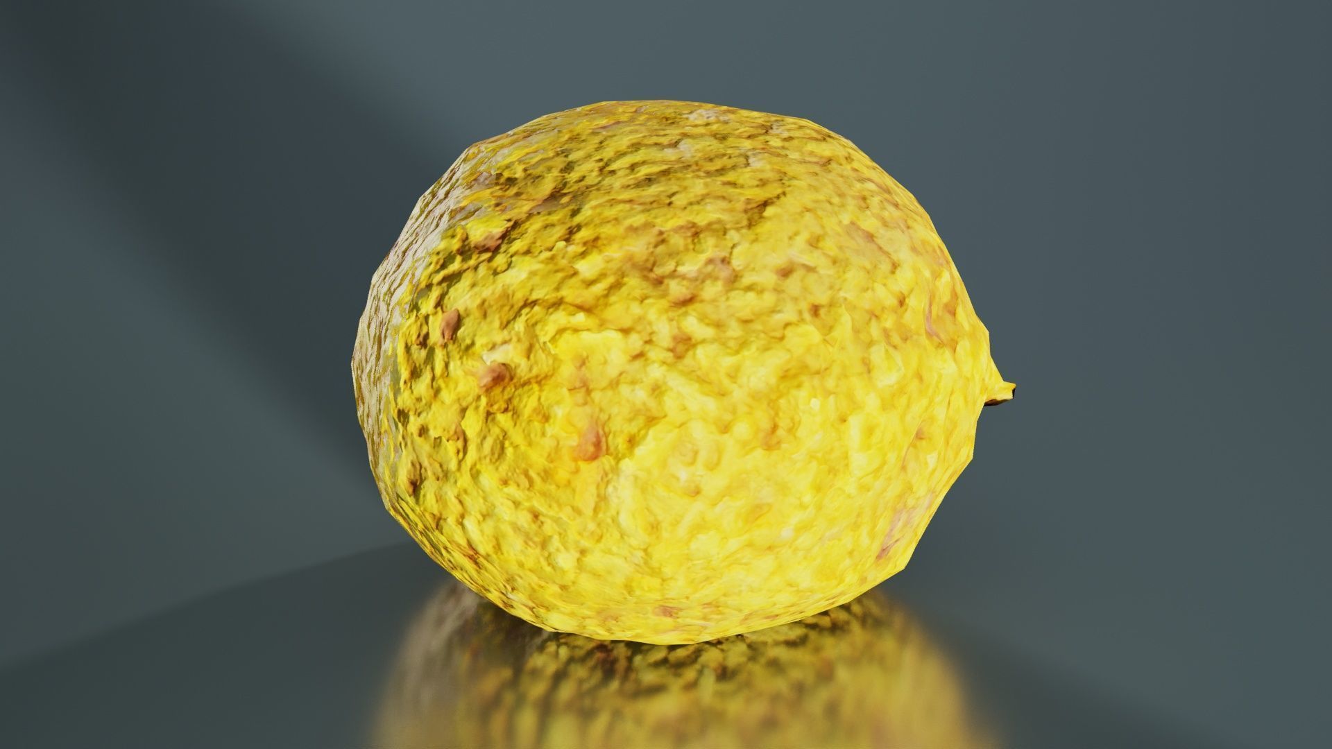Meat Ball Curry Low-poly 3D model_5