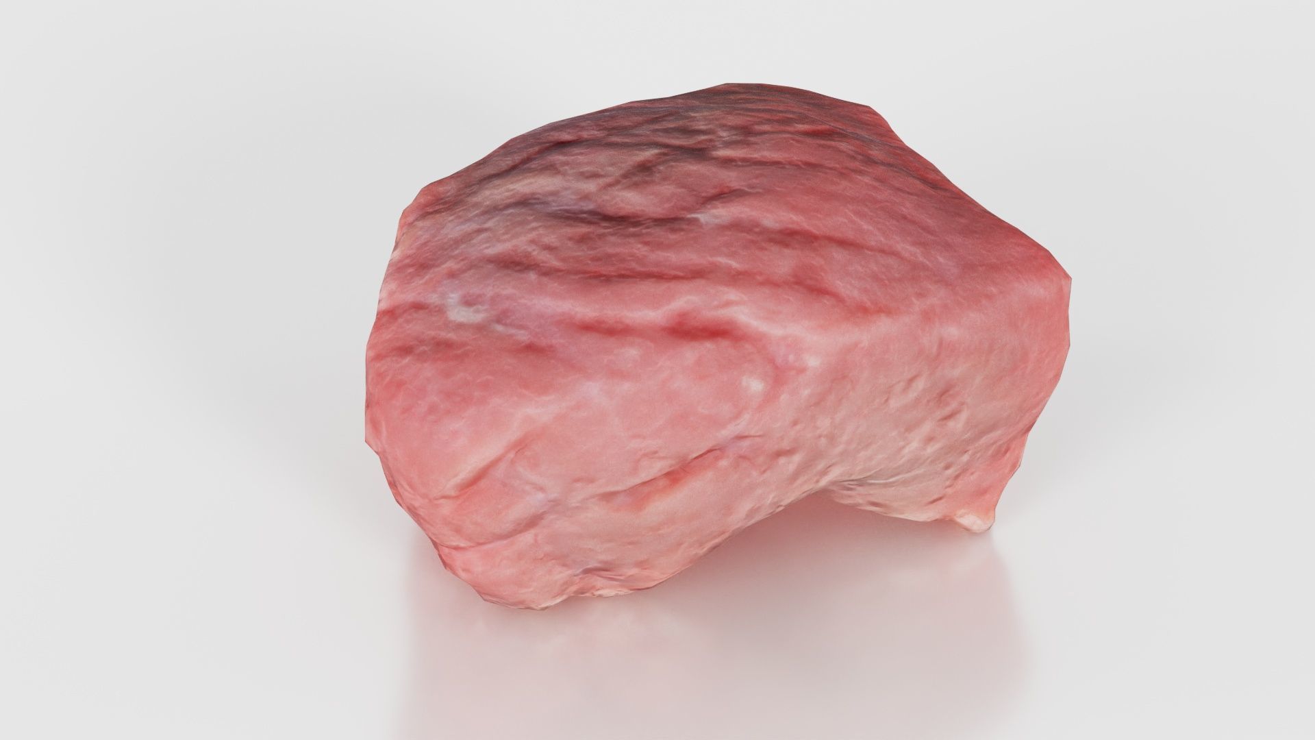 Red Meat 2 Low-poly 3D model_17
