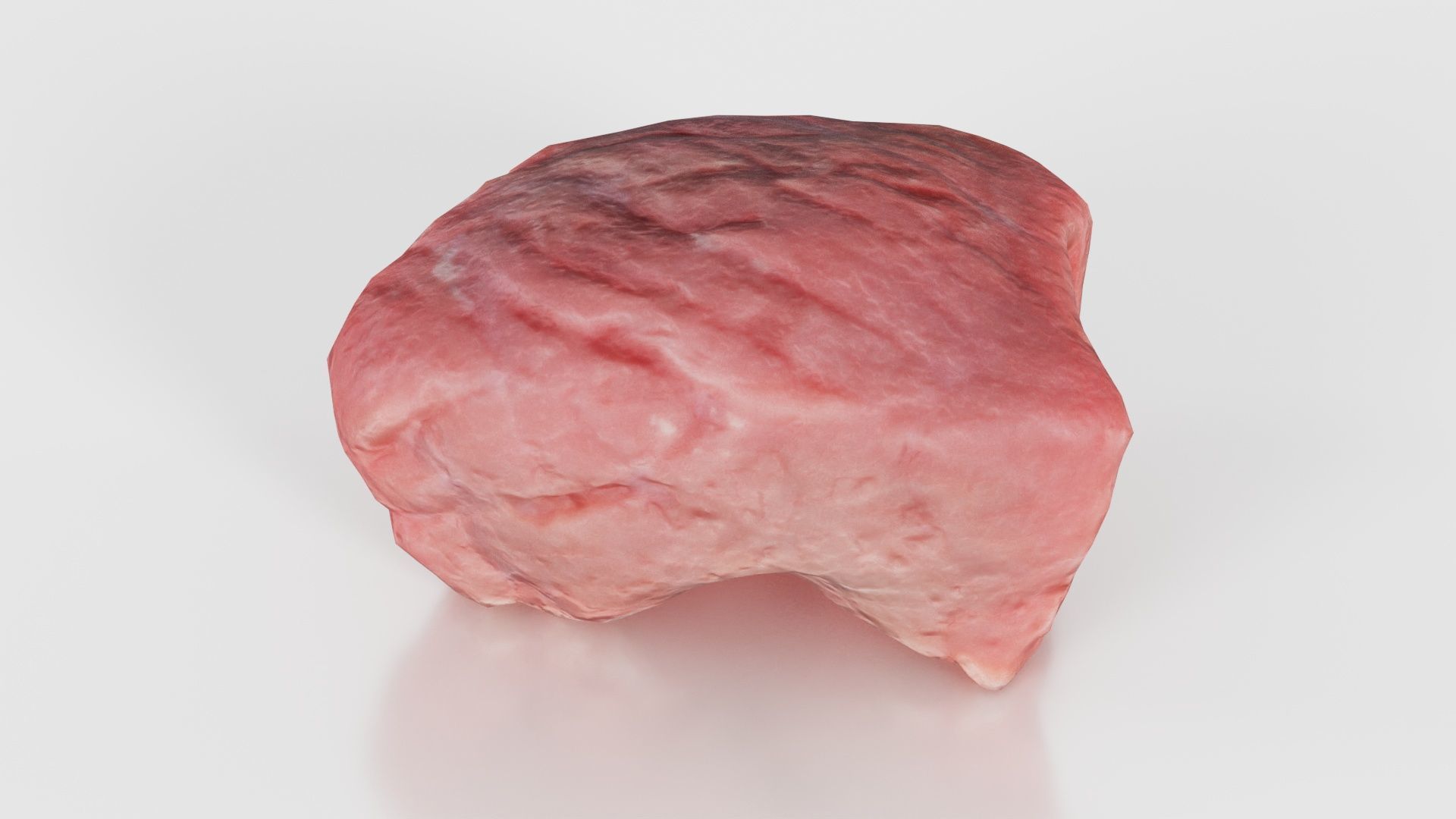 Red Meat 2 Low-poly 3D model_16