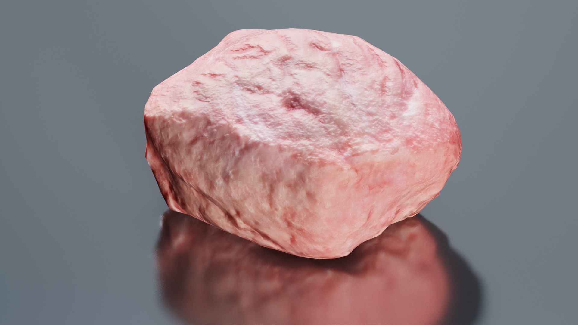 Red Meat 2 Low-poly 3D model_6